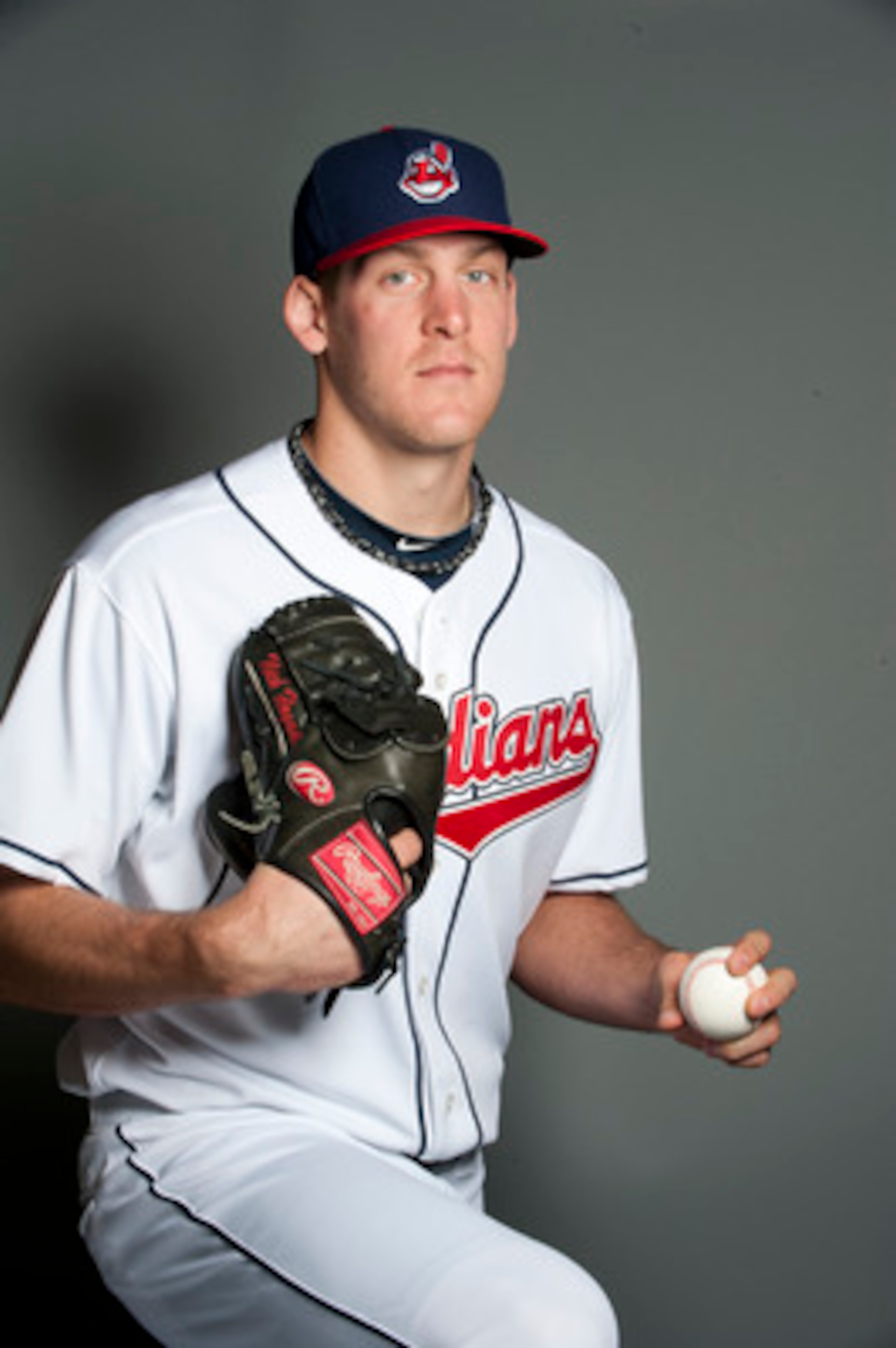 GOODYEAR, AZ - FEBRUARY 22: Nick Hagadone #67 of the Cleveland Indians poses during their photo day at the Cleveland Indians Spring Training Complex on February 22, 2011 in Goodyear, Arizona. (Photo by Rob Tringali/Getty Images)