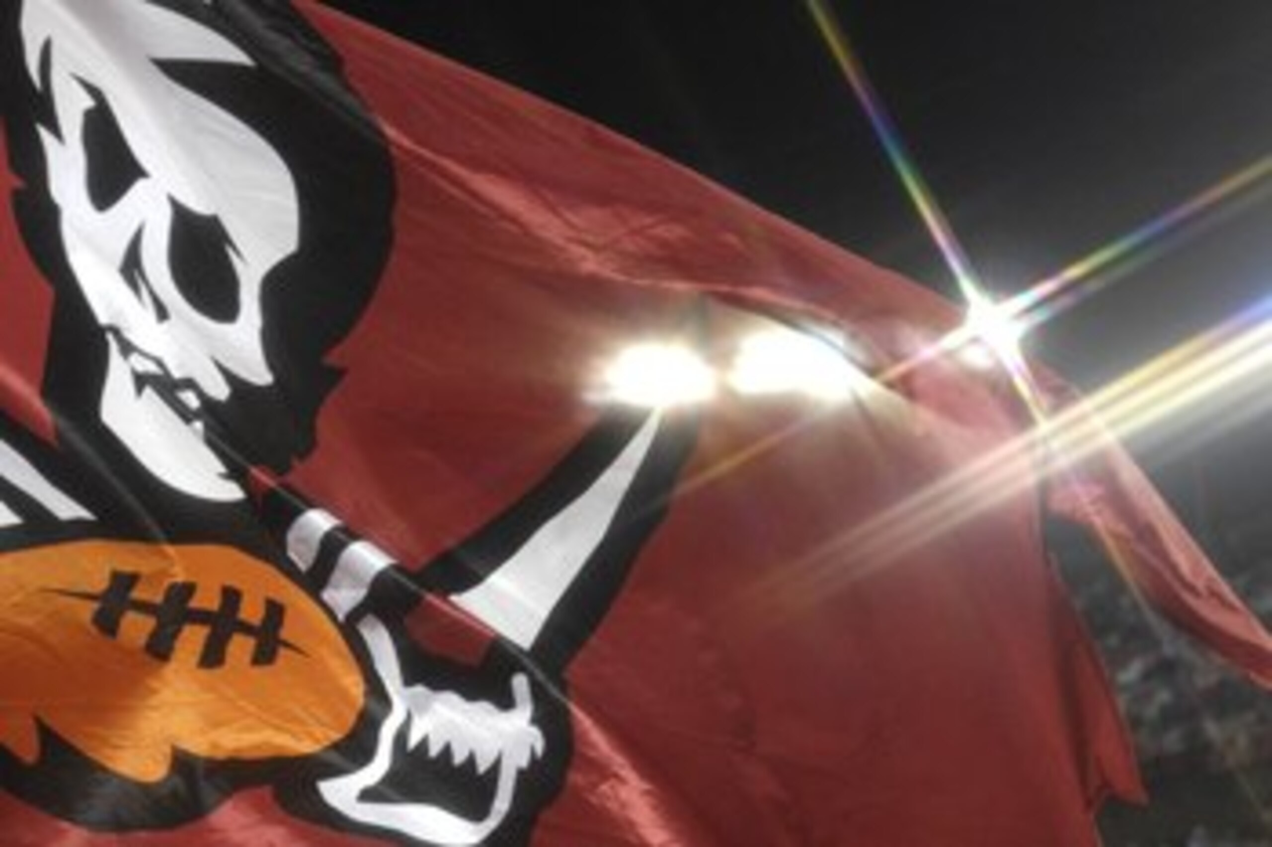 TAMPA, FL - OCTOBER 19: Tampa Bay Buccaneers flag before the game against the Seattle Seahawks at Raymond James Stadium on October 19, 2008 in Tampa, Florida.  (Photo by Al Messerschmidt/Getty Images)