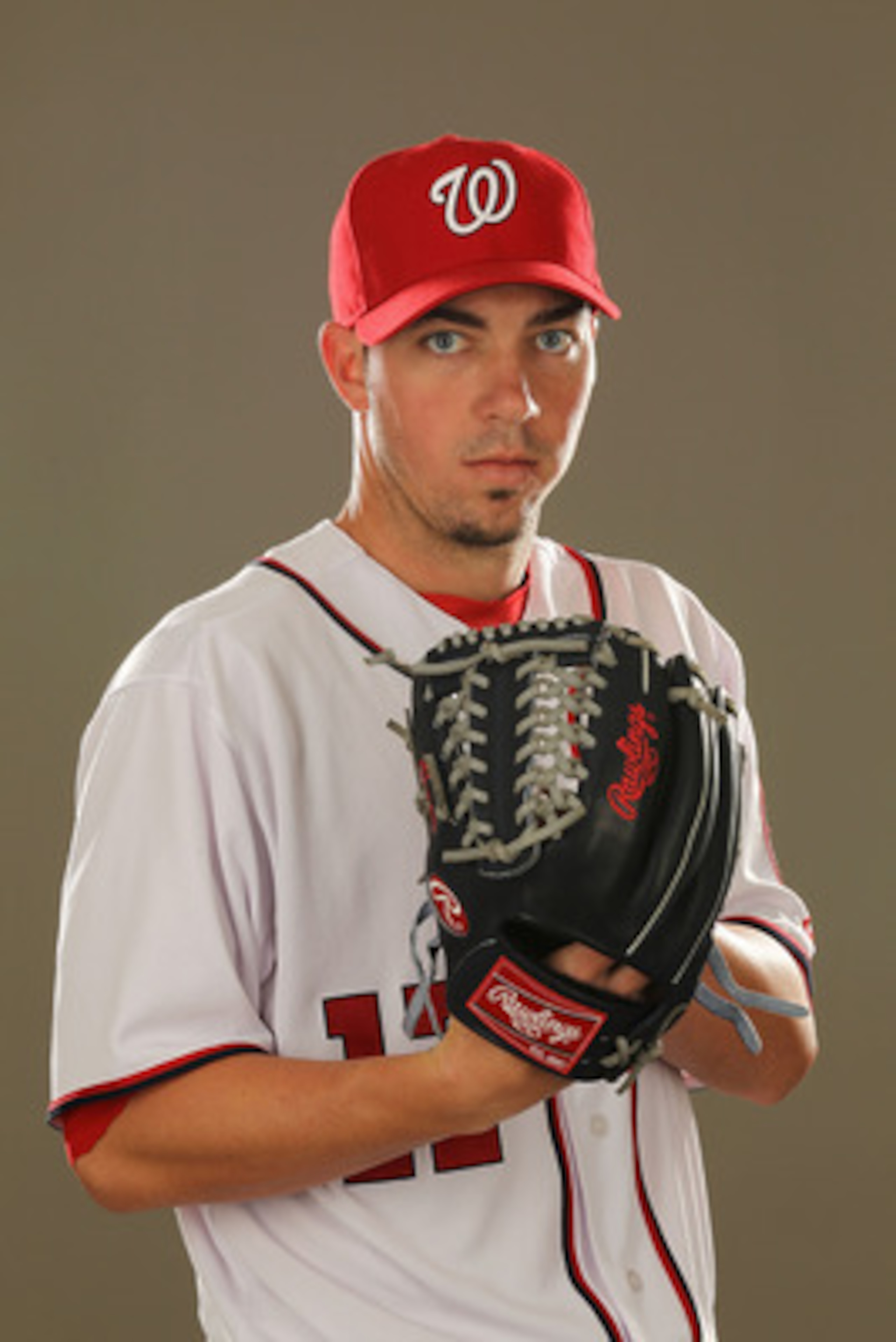 VIERA, FL - FEBRUARY 25:  Sean Burnett #17 of the Washington Nationals poses for a portrait during Spring Training Photo Day at Space Coast Stadium on February 25, 2011 in Viera, Florida.  (Photo by Al Bello/Getty Images)
