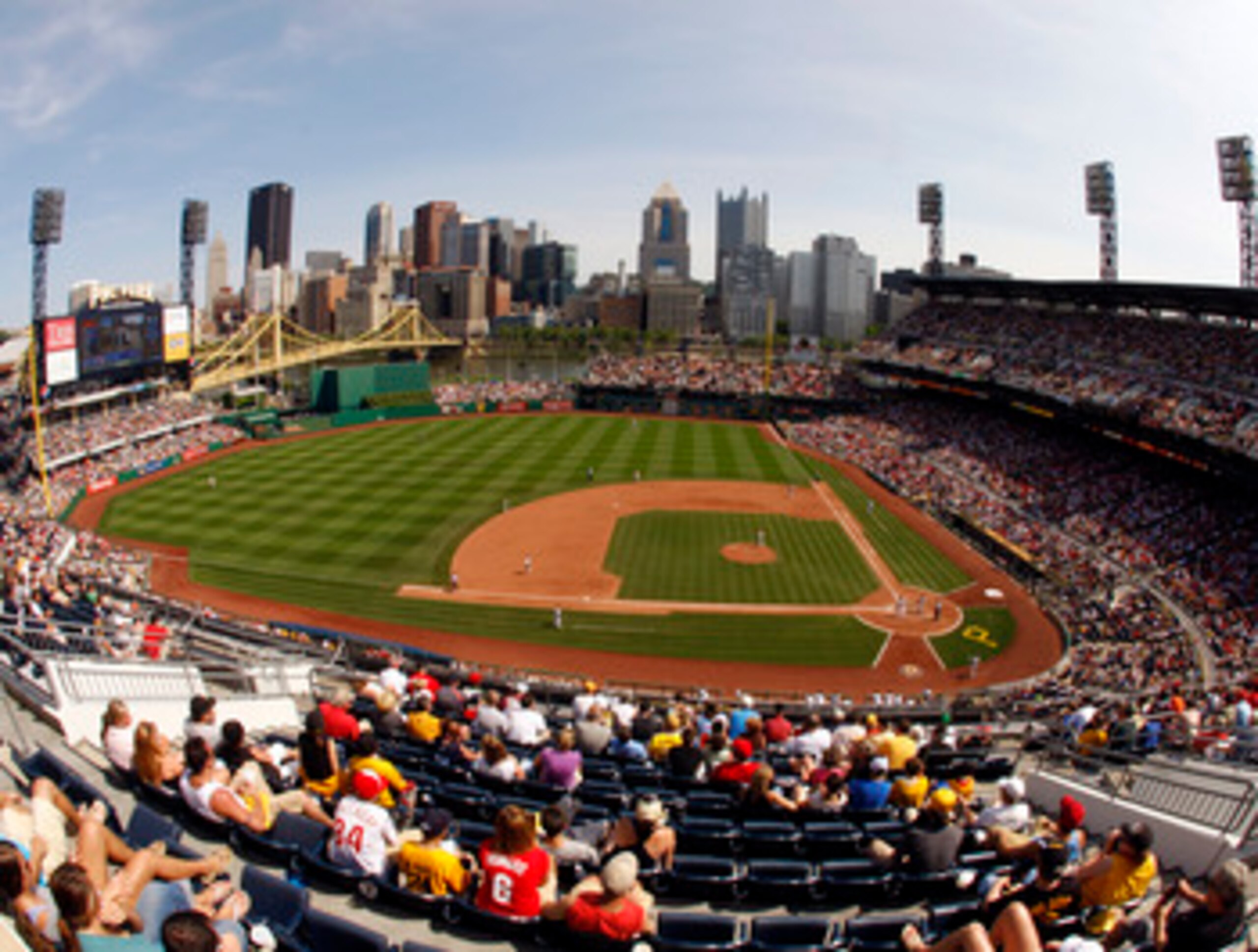 PITTSBURGH, PA - JUNE 05:  A view of PNC Park during the game between the Philadelphia Phillies and the Pittsburgh Pirates on June 5, 2011 at PNC Park in Pittsburgh, Pennsylvania.  (Photo by Justin K. Aller/Getty Images)