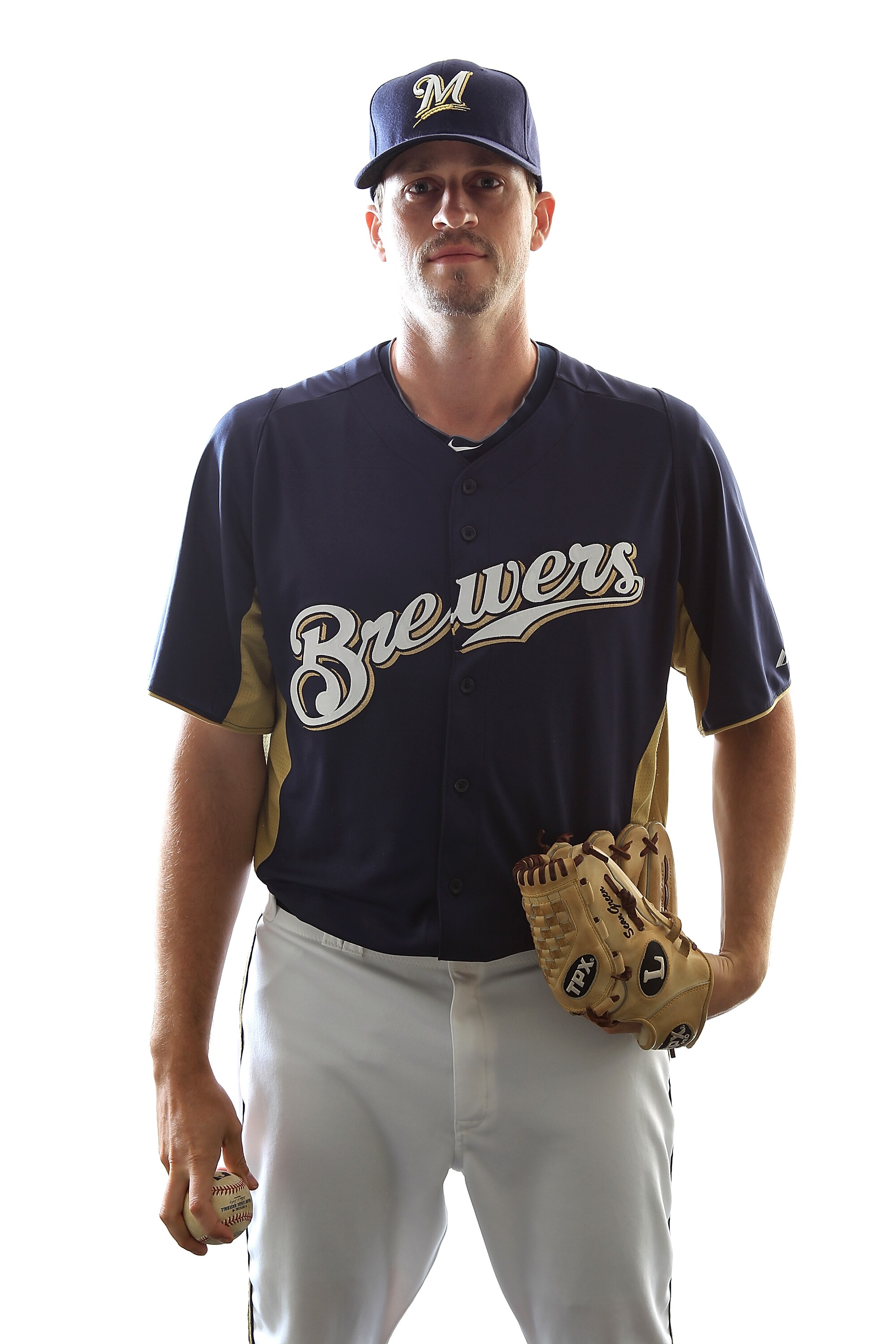 MARYVALE, AZ - FEBRUARY 24:  Sean Green #54 of the Milwaukee Brewers poses for a portrait during Spring Training Media Day on February 24, 2011 at Maryvale Stadium in Maryvale, Arizona.  (Photo by Jonathan Ferrey/Getty Images)