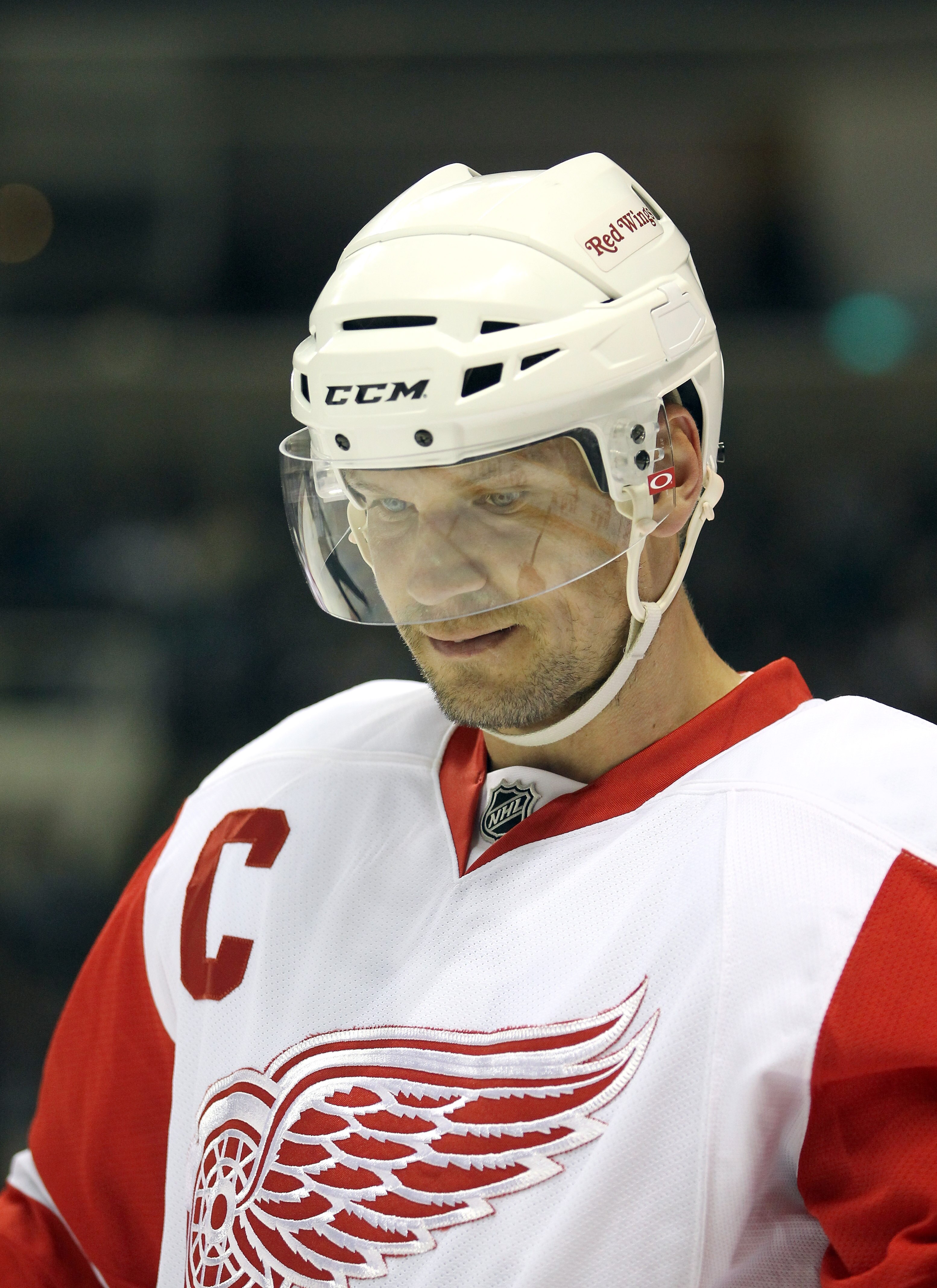 SAN JOSE, CA - APRIL 29:  Nicklas Lidstrom #5 of the Detroit Red Wings in action against the San Jose Sharks in Game One of the Western Conference Semifinals during the 2011 NHL Stanley Cup Playoffs at HP Pavilion on April 29, 2011 in San Jose, California