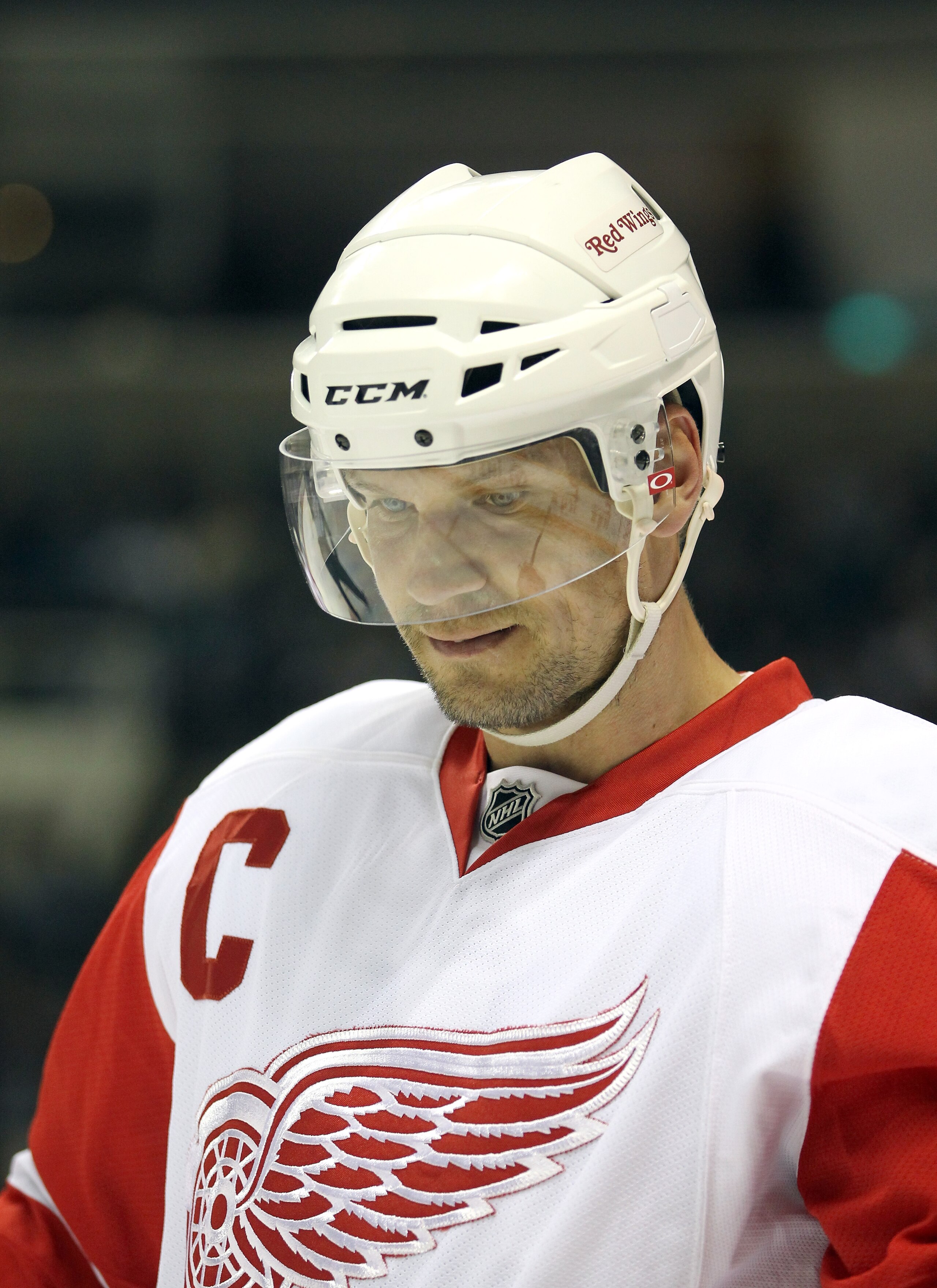 SAN JOSE, CA - APRIL 29:  Nicklas Lidstrom #5 of the Detroit Red Wings in action against the San Jose Sharks in Game One of the Western Conference Semifinals during the 2011 NHL Stanley Cup Playoffs at HP Pavilion on April 29, 2011 in San Jose, California