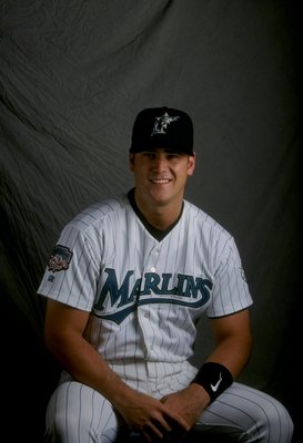 21 Feb 1998:  Josh Booty of the Florida Marlins at Spring Training at the Space Coast Stadium in Viera, Florida. Mandatory Credit: Craig Melvin  /Allsport