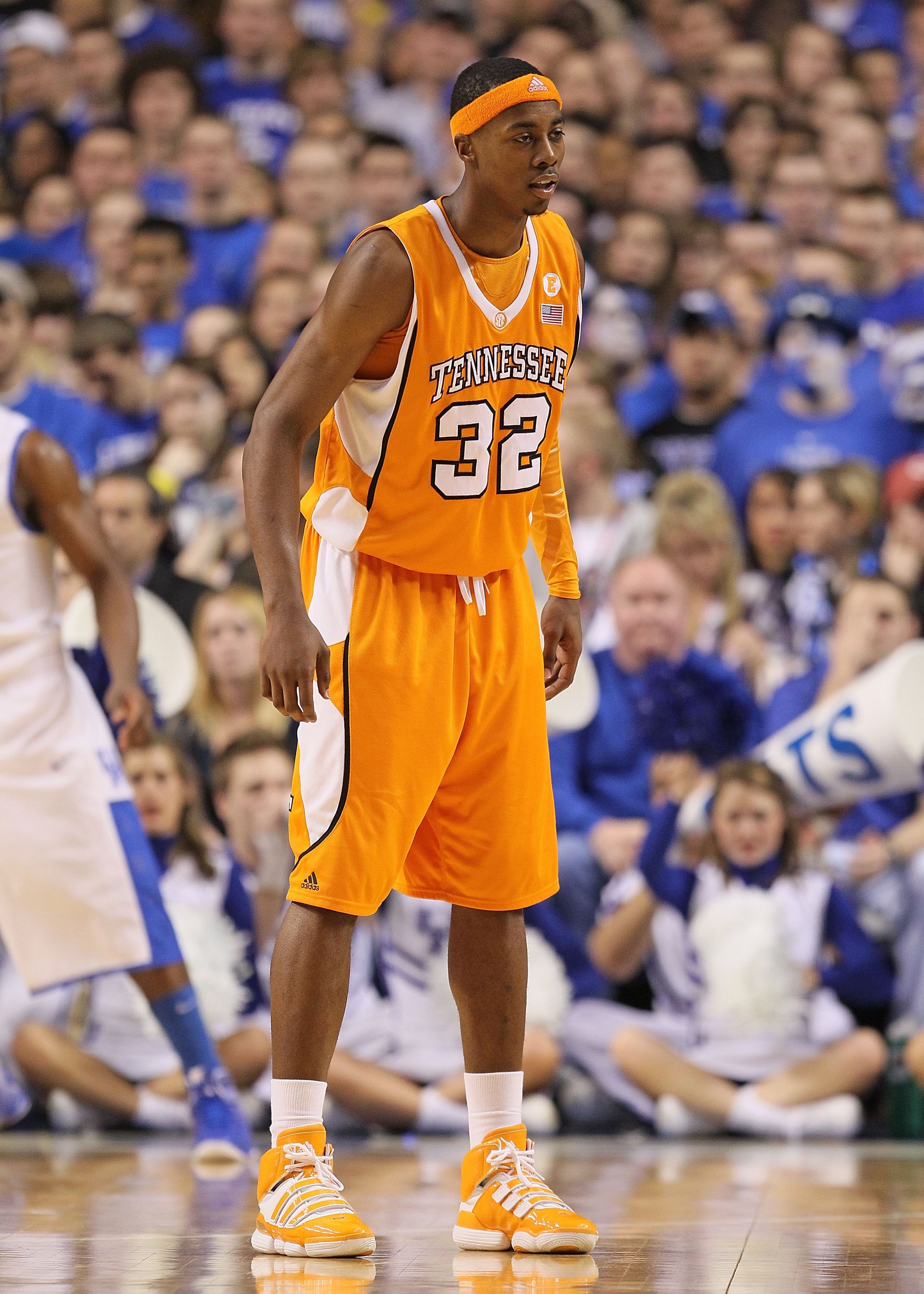 LEXINGTON, KY - FEBRUARY 13:  Scotty Hopson #32 of the Tennessee Volunteers looks on during the SEC game against the Kentucky Wilcats on February 13, 2010 at Rupp Arena in Lexington, Kentucky.  (Photo by Andy Lyons/Getty Images)
