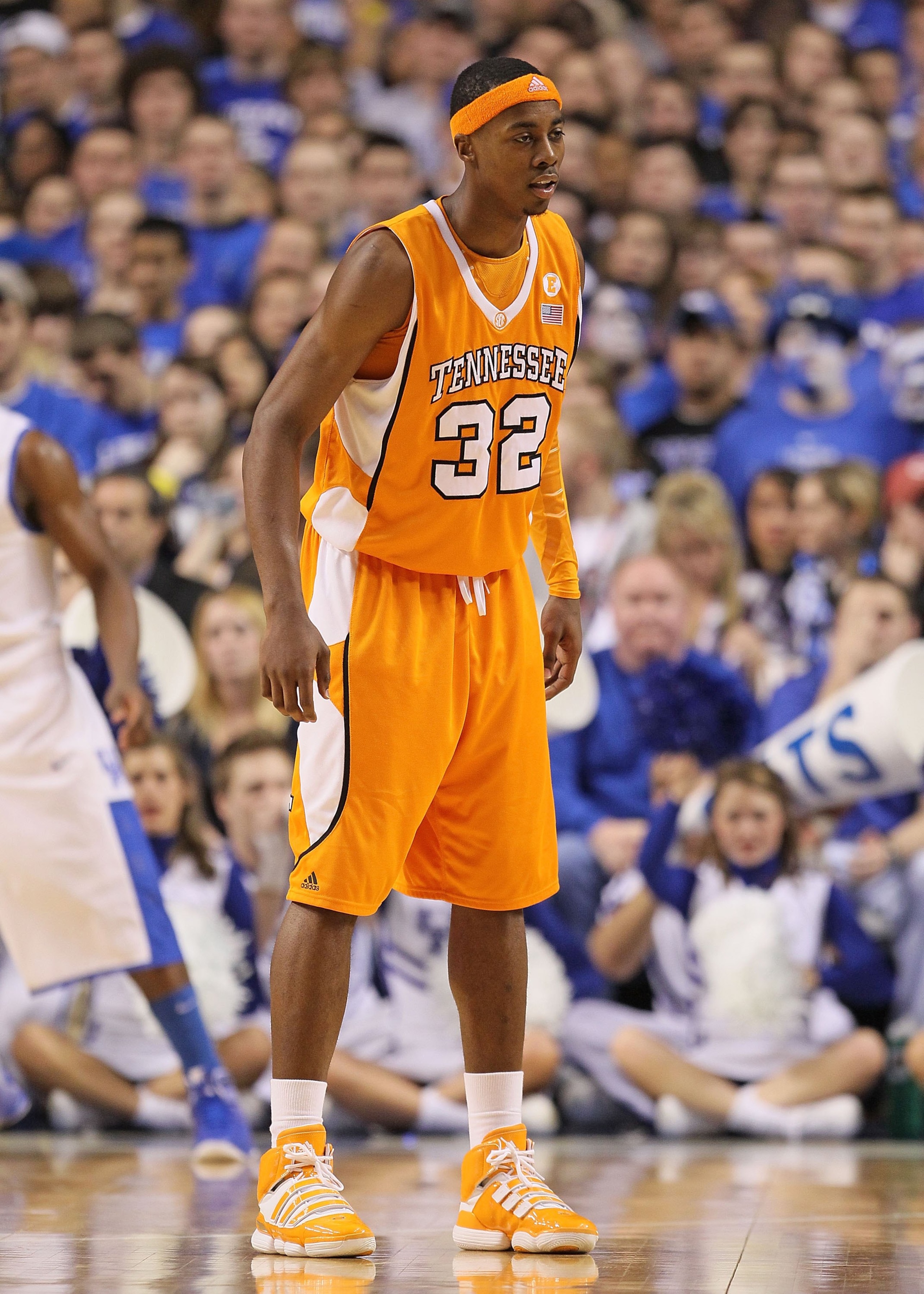 LEXINGTON, KY - FEBRUARY 13:  Scotty Hopson #32 of the Tennessee Volunteers looks on during the SEC game against the Kentucky Wilcats on February 13, 2010 at Rupp Arena in Lexington, Kentucky.  (Photo by Andy Lyons/Getty Images)