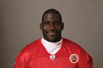 KANSAS CITY, MI - CIRCA 2010:  In this handout image provided by the NFL, Barry Richardson of the Kansas City Chiefs poses for his 2010 NFL headshot circa 2010 in Kansas City, Missouri.  (Photo by NFL via Getty Images)