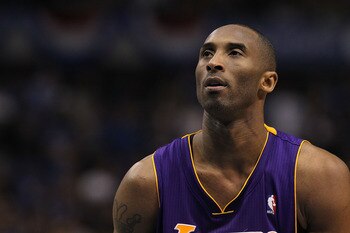 DALLAS, TX - MAY 08:  Kobe Bryant #25 of the Los Angeles Lakers in Game Four of the Western Conference Semifinals during the 2011 NBA Playoffs on May 8, 2011 at American Airlines Center in Dallas, Texas.  NOTE TO USER: User expressly acknowledges and agre