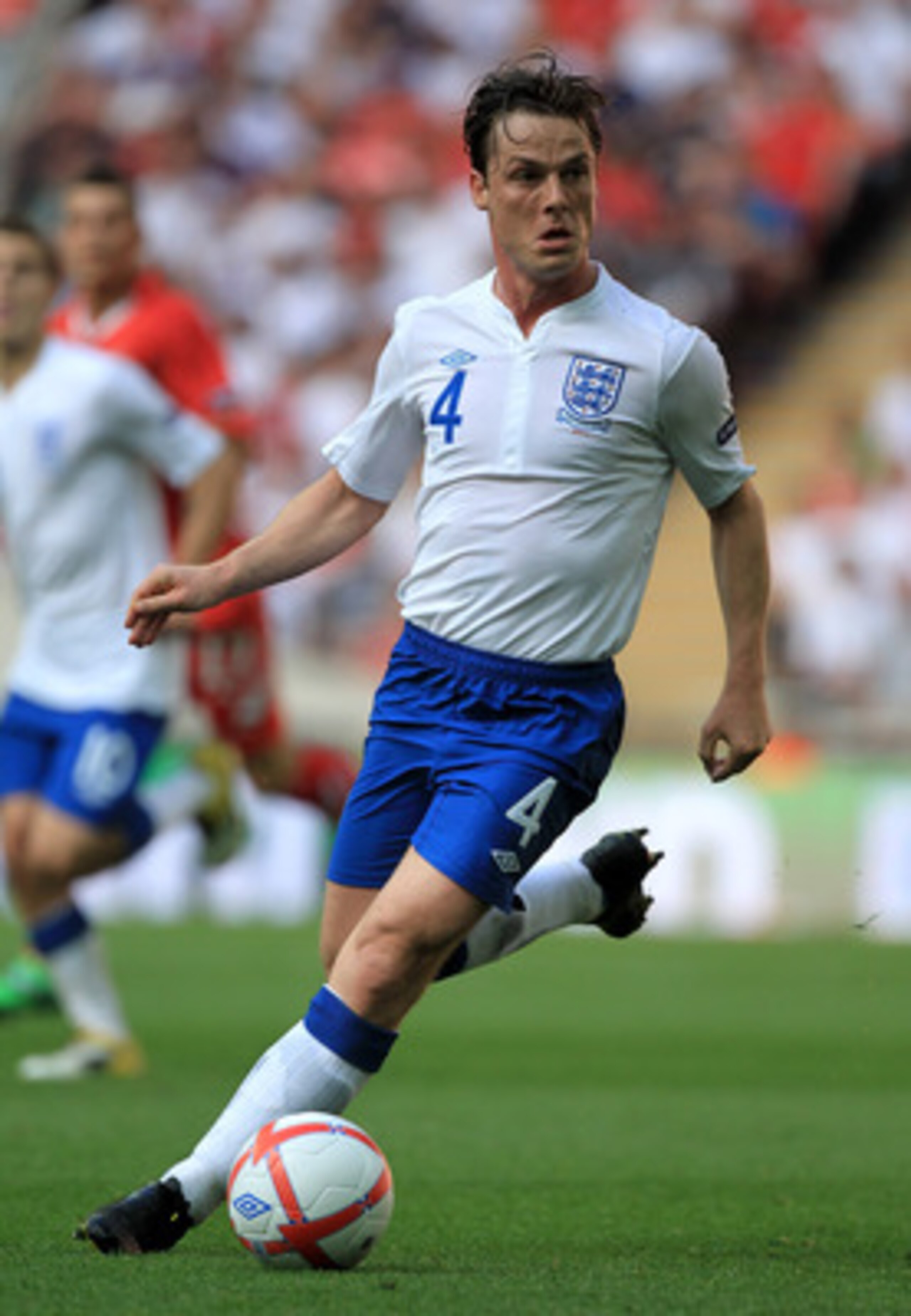 LONDON, ENGLAND - JUNE 04:  Scott Parker of England in action during the UEFA EURO 2012 group G qualifying match between England and Switzerland at Wembley Stadium on June 4, 2011 in London, England.  (Photo by David Cannon/Getty Images)