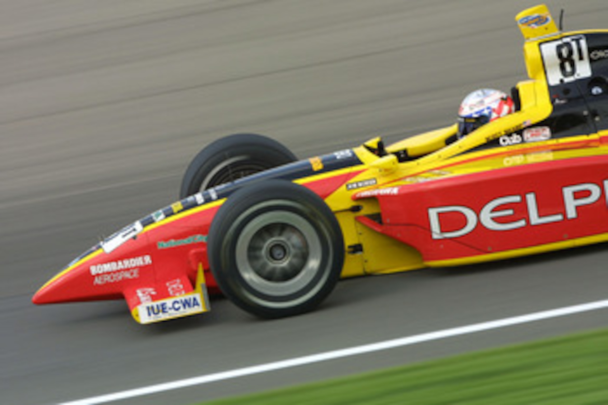 11 May 2001: Scott Sharp drives his Kelley Racing Oldsmobile Dallara during Friday practice in preparation for Saturday's pole day qualifying for the Indianapolis 500, at the Indianapolis Motor Speedway, in Indianapolis, Indiana. Digital Image. Mandatory 11 May 2001: Scott Sharp drives his Kelley Racing Oldsmobile Dallara during Friday practice in preparation for Saturday's pole day qualifying for the Indianapolis 500, at the Indianapolis Motor Speedway, in Indianapolis, Indiana. Digital Image. Mandatory