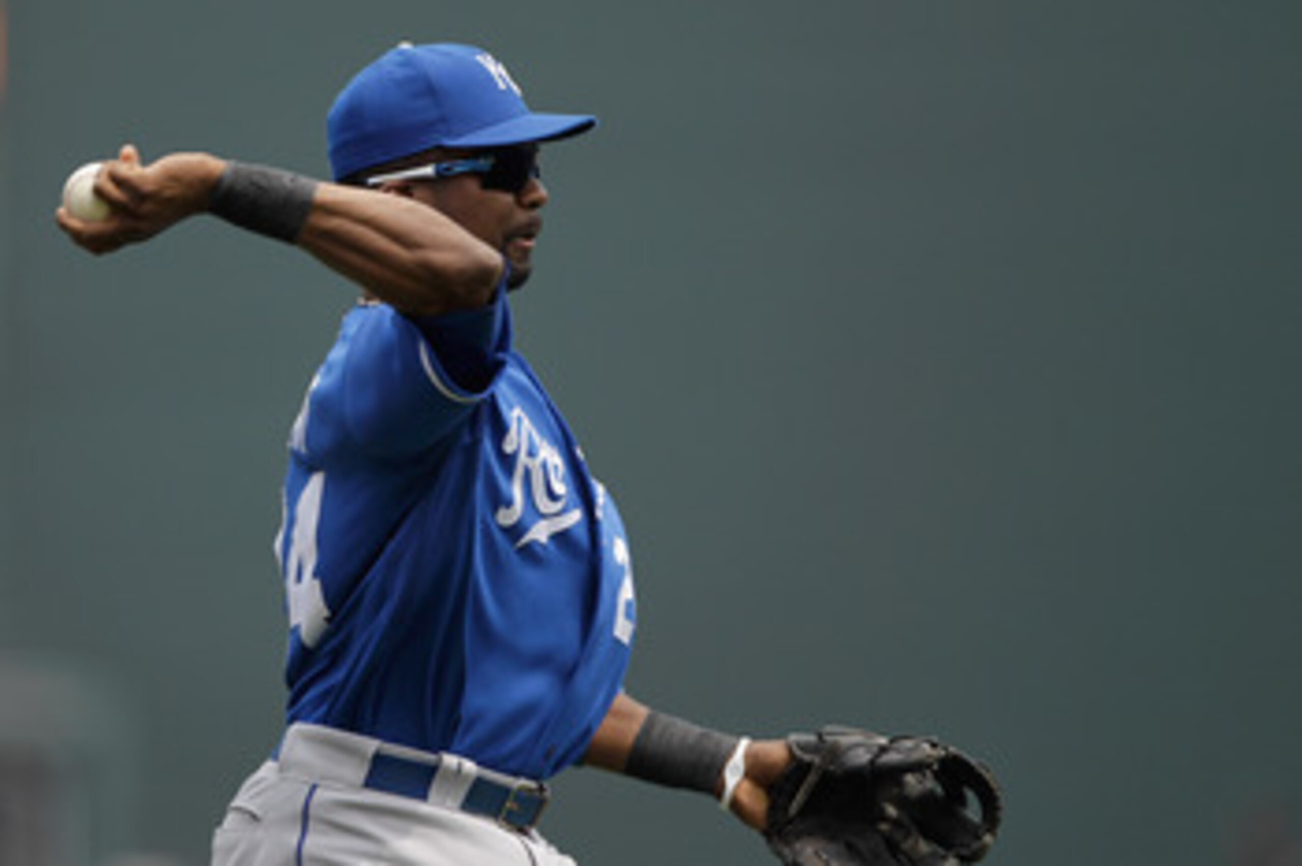 BALTIMORE, MD - MAY 26: Wilson Betemit #24 of the Kansas City Royals in action against the Baltimore Orioles at Oriole Park at Camden Yards on May 26, 2011 in Baltimore, Maryland.  (Photo by Rob Carr/Getty Images)