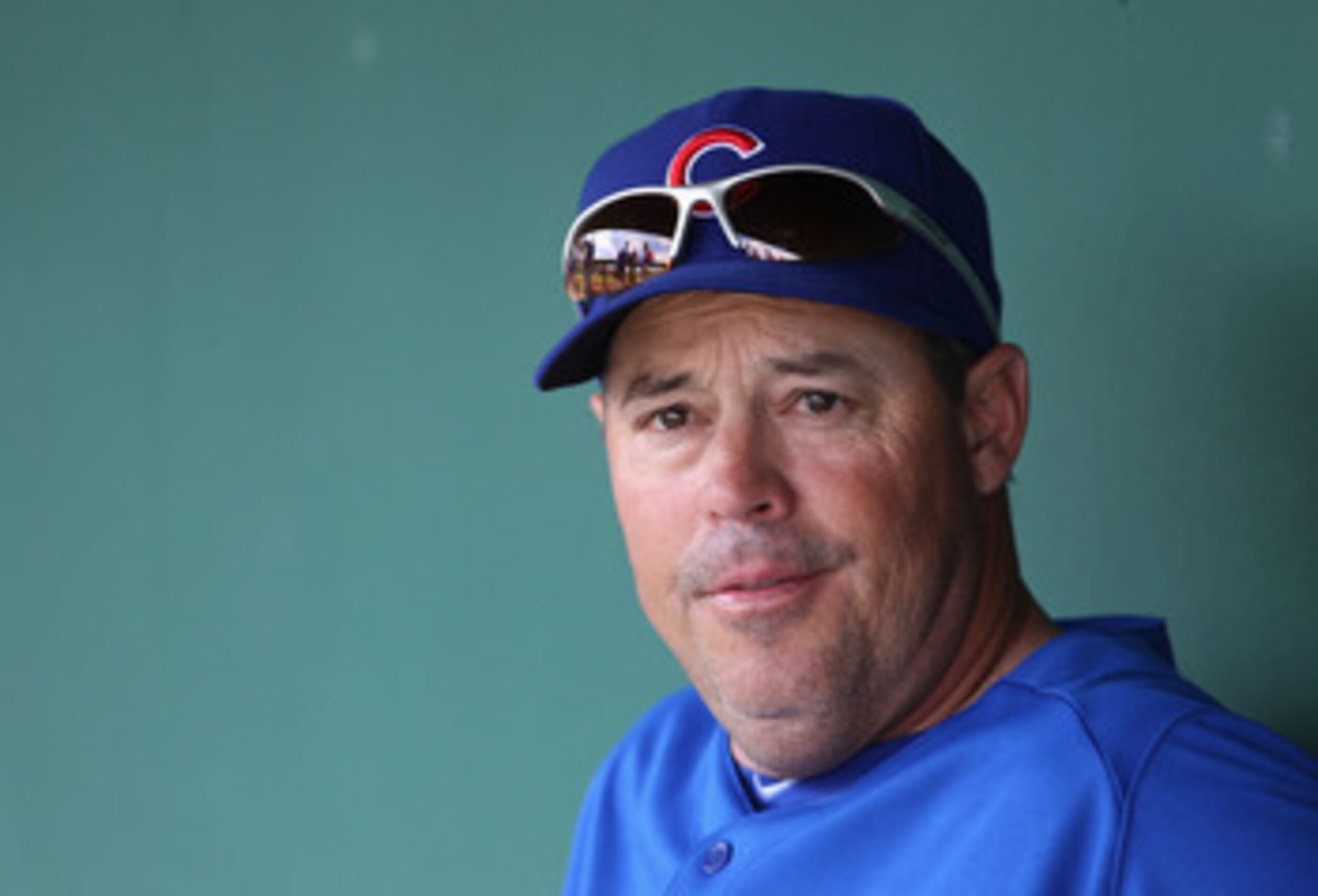 SCOTTSDALE, AZ - MARCH 01: Greg Maddux of the Chicago Cubs sits in the dugout before the spring training game against the San Francisco Giants at Scottsdale Stadium on March 1, 2011 in Scottsdale, Arizona. (Photo by Christian Petersen/Getty Images) SCOTTSDALE, AZ - MARCH 01: Greg Maddux of the Chicago Cubs sits in the dugout before the spring training game against the San Francisco Giants at Scottsdale Stadium on March 1, 2011 in Scottsdale, Arizona. (Photo by Christian Petersen/Getty Images)