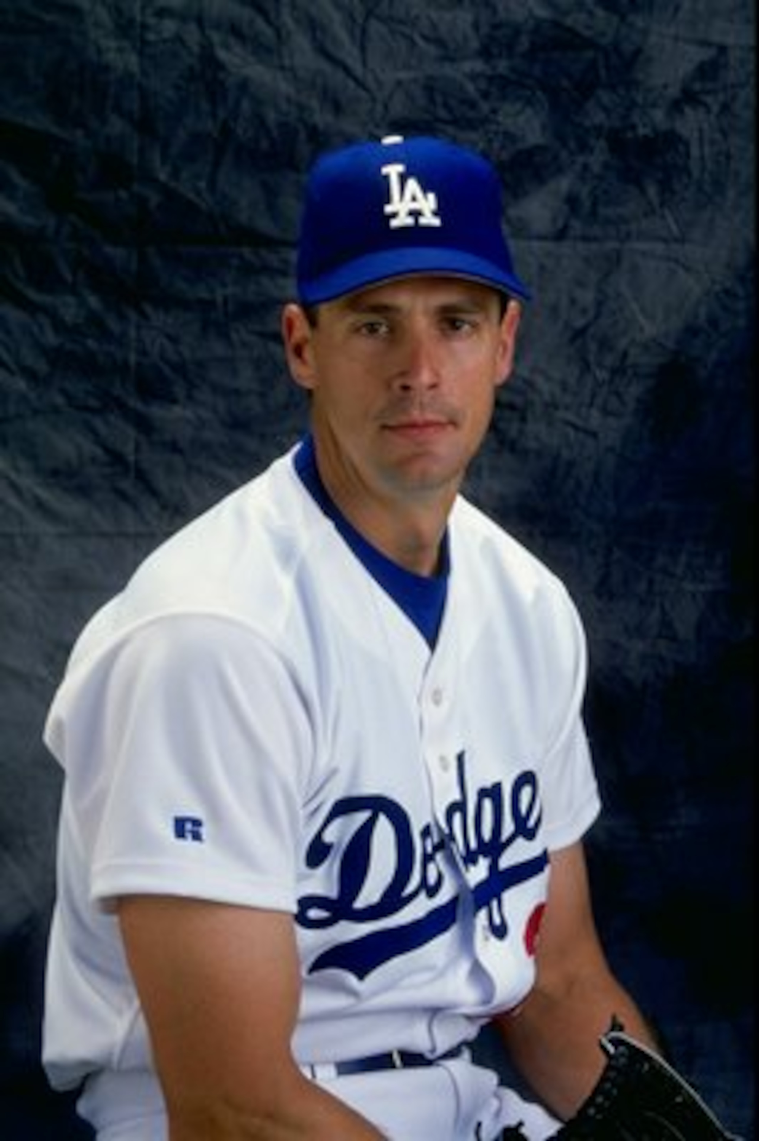 26 Feb 1999: Pitcher Kevin Brown #27 of the Los Angeles Dodgers poses for a studio portrait on Photo Day during Spring Training at Holman Stadium in Vero Beach, Florida. Mandatory Credit: Ezra O. Shaw /Allsport 26 Feb 1999: Pitcher Kevin Brown #27 of the Los Angeles Dodgers poses for a studio portrait on Photo Day during Spring Training at Holman Stadium in Vero Beach, Florida. Mandatory Credit: Ezra O. Shaw /Allsport