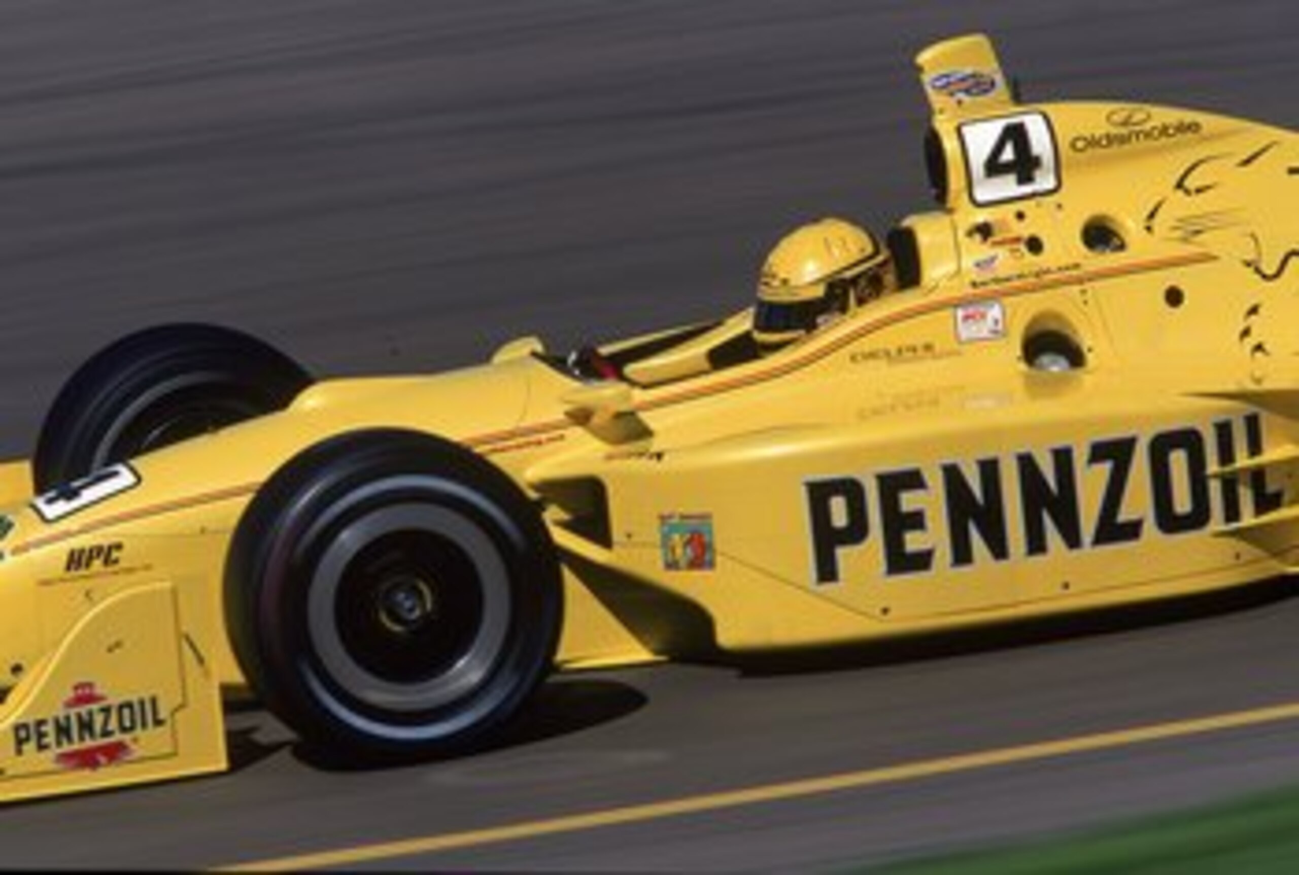 18 Mar 2001: Sam Hornish Jr. speeds down the track during the Pennzoil Copper World Indy 200 at the Phoenix International Raceway in Phoenix, Arizona.Mandatory Credit: Robert Laberge /Allsport 18 Mar 2001: Sam Hornish Jr. speeds down the track during the Pennzoil Copper World Indy 200 at the Phoenix International Raceway in Phoenix, Arizona.Mandatory Credit: Robert Laberge /Allsport