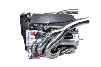 COLOGNE, GERMANY - JANUARY 15: In this handout picture the engine of the new TF109 is seen during the Panasonic Toyota Formula One Grand Prix team launch of the TF109 race car for the 2009 season at the Toyota Motorsport Racing head quarter on January 15,