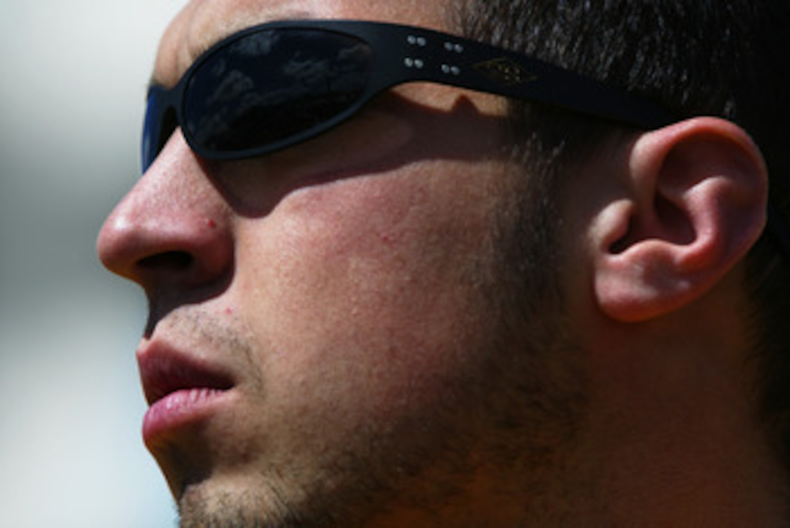 16 Mar 2002. Panther Racing driver Sam Hornish Jr. prepares to qualify for the Bombardier ATV Copper World Indy 200, round 2 of the Indy Racing League Championship, at the Phoenix International Raceway in Phoenix, Arizona. DIGITAL IMAGE. Mandatory Credit: 16 Mar 2002. Panther Racing driver Sam Hornish Jr. prepares to qualify for the Bombardier ATV Copper World Indy 200, round 2 of the Indy Racing League Championship, at the Phoenix International Raceway in Phoenix, Arizona. DIGITAL IMAGE. Mandatory Credit: