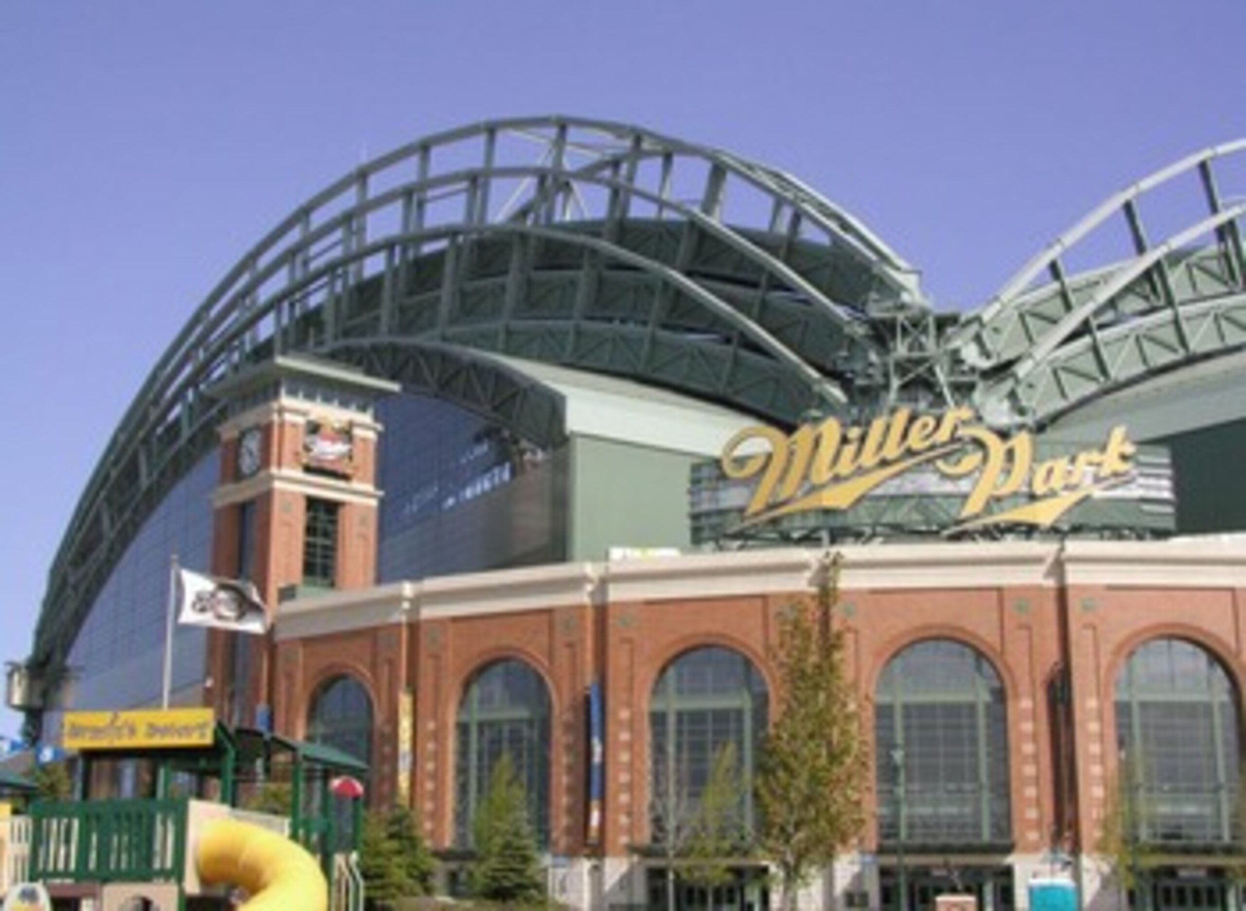 Miller Park may be just a baseball facility, but could easily convert to an indoor football field