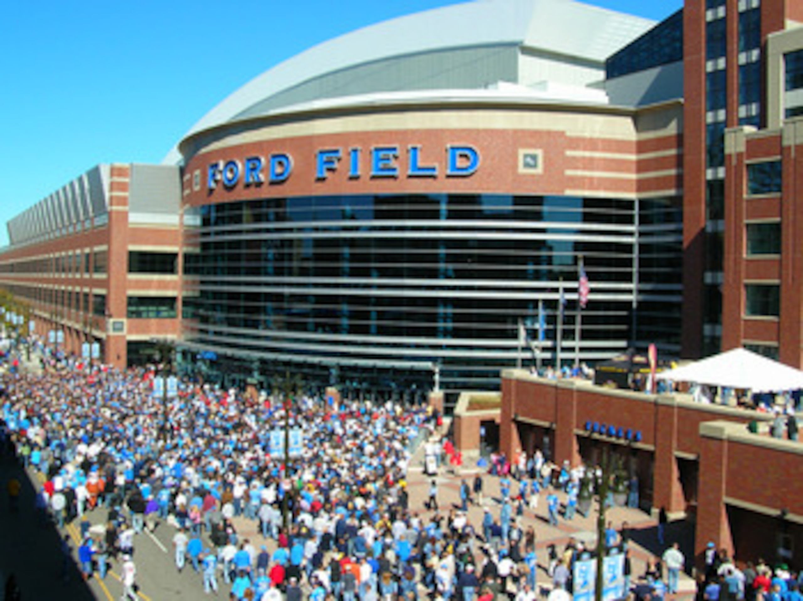 Ford Field has already hosted the NCAA basketball championships as well as a Super Bowl