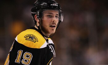 BOSTON, MA - MAY 27:  Tyler Seguin #19 of the Boston Bruins looks on in Game Seven of the Eastern Conference Finals against the Tampa Bay Lightning during the 2011 NHL Stanley Cup Playoffs at TD Garden on May 27, 2011 in Boston, Massachusetts.  (Photo by