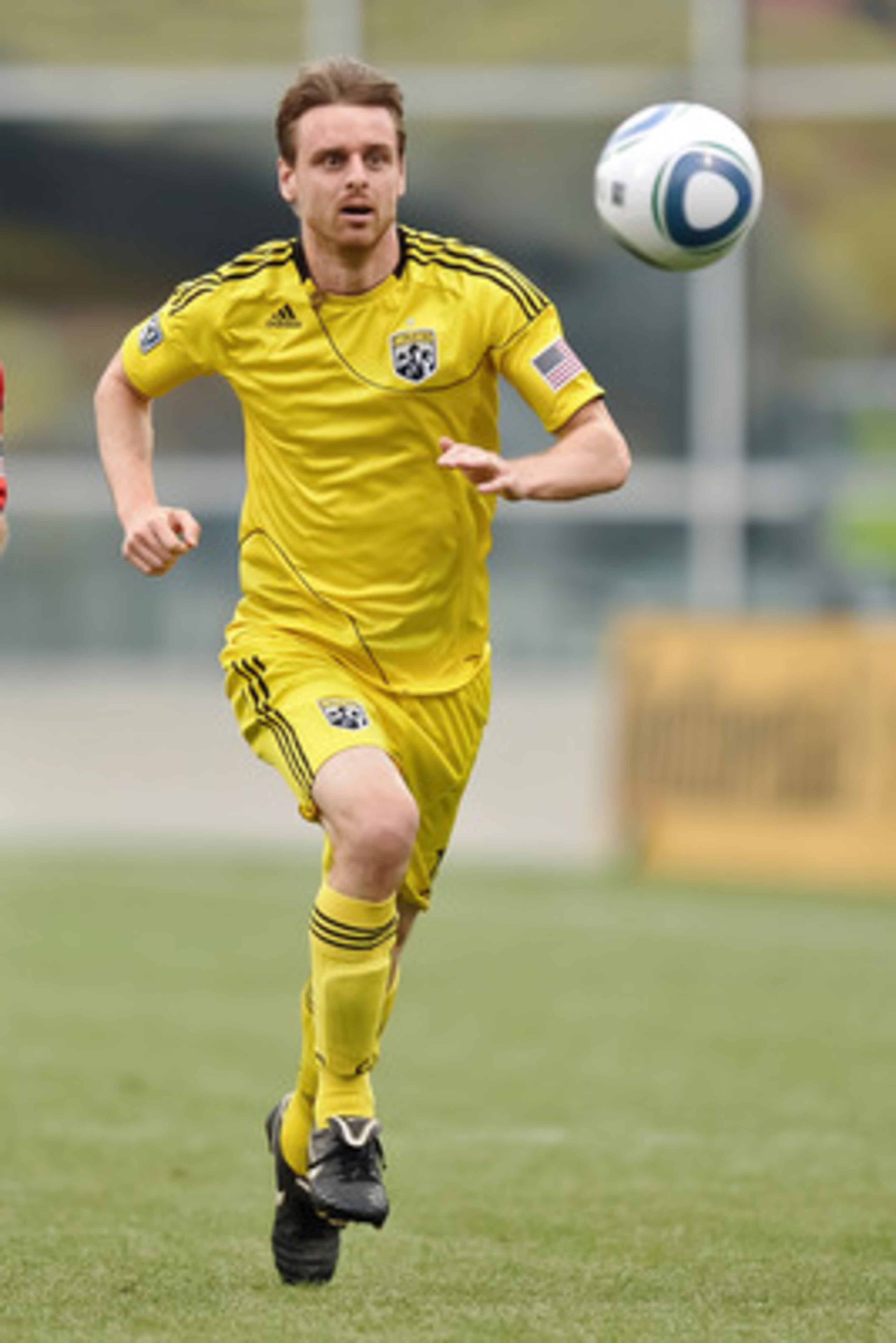 COLUMBUS, OH - MAY 28: Eddie Gaven #12 of the Columbus Crew controls the ball against Chivas USA on May 28, 2011 at Crew Stadium in Columbus, Ohio. (Photo by Jamie Sabau/Getty Images) COLUMBUS, OH - MAY 28: Eddie Gaven #12 of the Columbus Crew controls the ball against Chivas USA on May 28, 2011 at Crew Stadium in Columbus, Ohio. (Photo by Jamie Sabau/Getty Images)