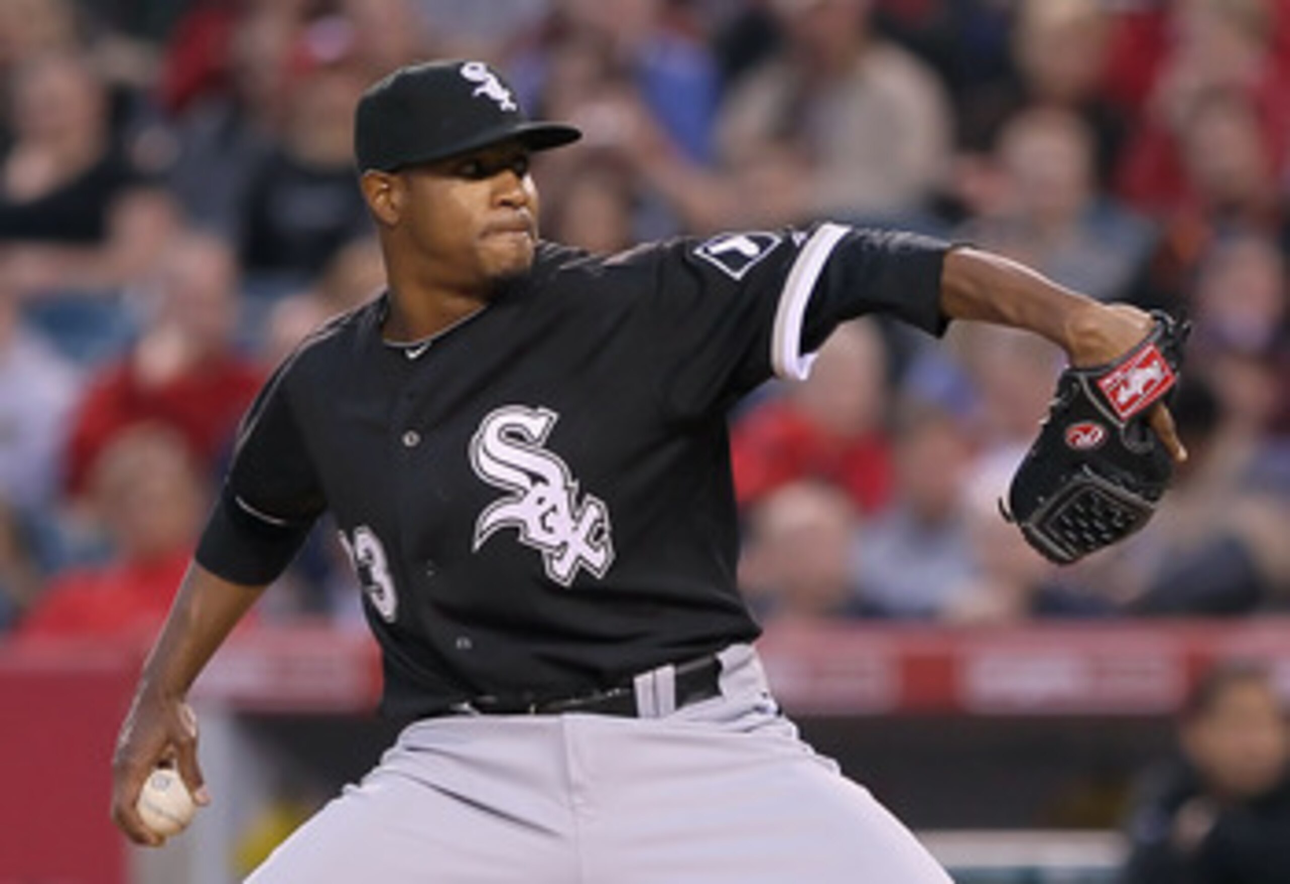 ANAHEIM, CA - MAY 09: Edwin Jackson #33 of the Chicago White Sox pitches against the Los Angeles Angels of Anaheim in the second inning at Angel Stadium of Anaheim on May 9, 2011 in Anaheim, California. (Photo by Jeff Gross/Getty Images) ANAHEIM, CA - MAY 09: Edwin Jackson #33 of the Chicago White Sox pitches against the Los Angeles Angels of Anaheim in the second inning at Angel Stadium of Anaheim on May 9, 2011 in Anaheim, California. (Photo by Jeff Gross/Getty Images)