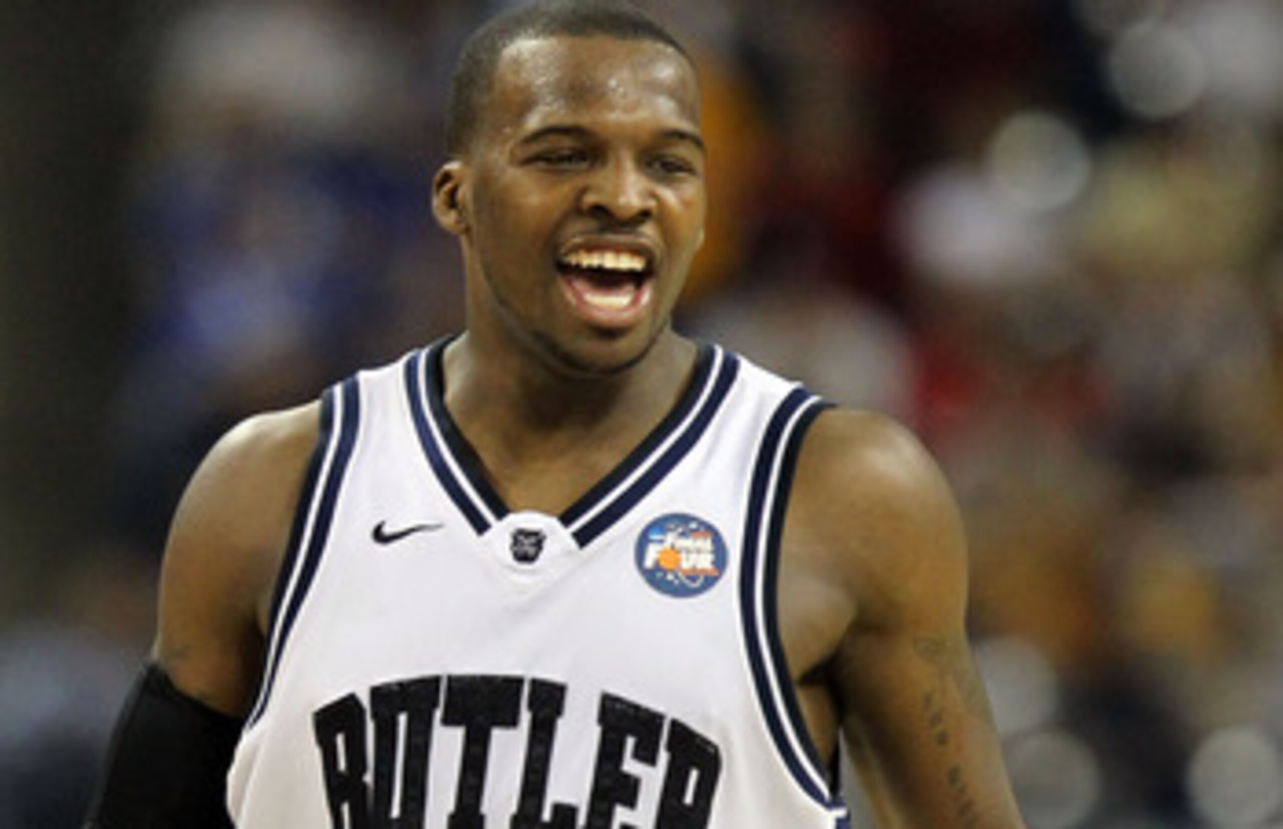 HOUSTON, TX - APRIL 02: Shelvin Mack #1 of the Butler Bulldogs reacts against the Virginia Commonwealth Rams during the National Semifinal game of the 2011 NCAA Division I Men's Basketball Championship at Reliant Stadium on April 2, 2011 in Houston, Texa HOUSTON, TX - APRIL 02: Shelvin Mack #1 of the Butler Bulldogs reacts against the Virginia Commonwealth Rams during the National Semifinal game of the 2011 NCAA Division I Men's Basketball Championship at Reliant Stadium on April 2, 2011 in Houston, Texa