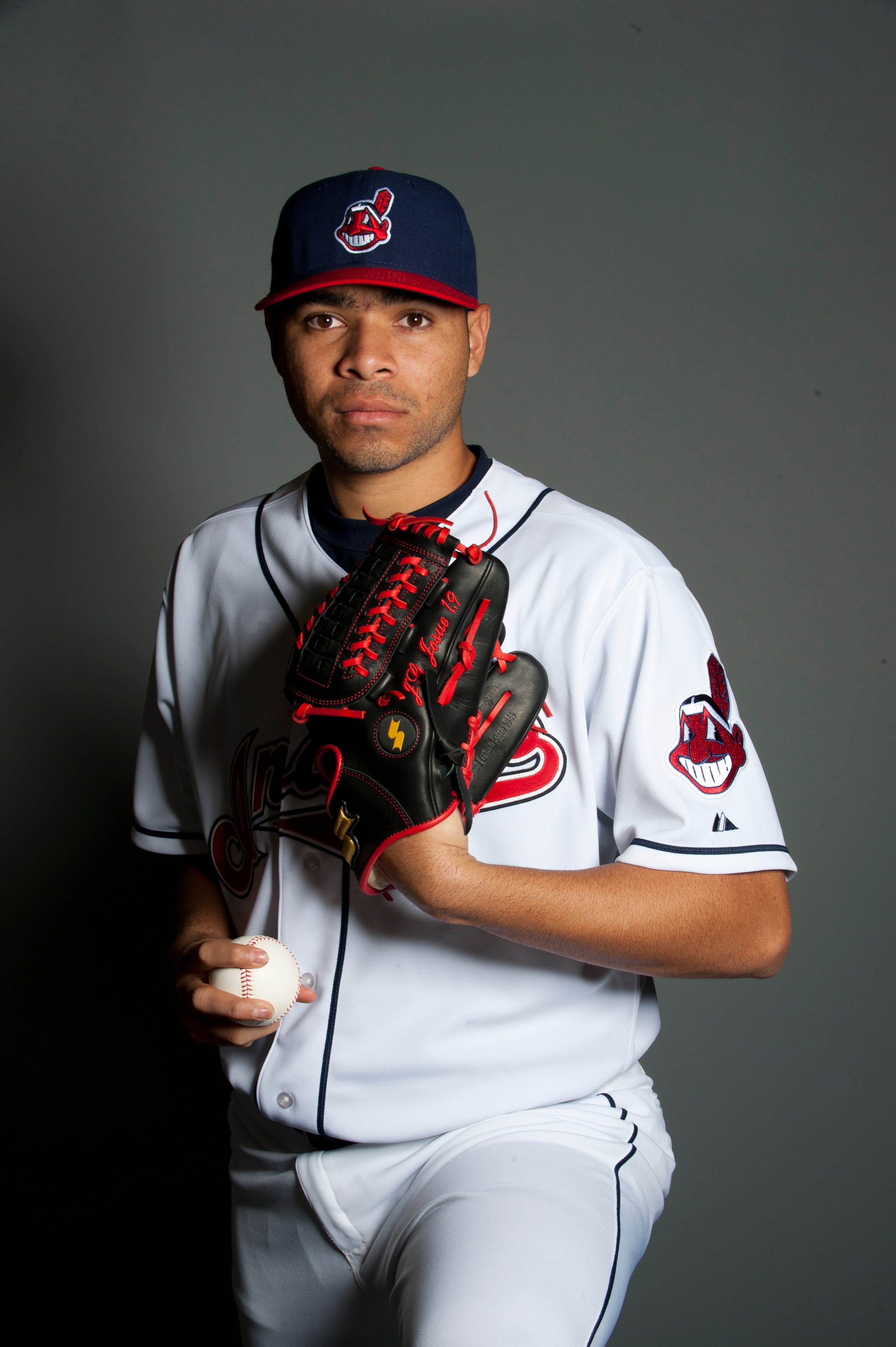 GOODYEAR, AZ - FEBRUARY 22: Jeanmar Gomez #58 of the Cleveland Indians poses during their photo day at the Cleveland Indians Spring Training Complex on February 22, 2011 in Goodyear, Arizona. (Photo by Rob Tringali/Getty Images)
