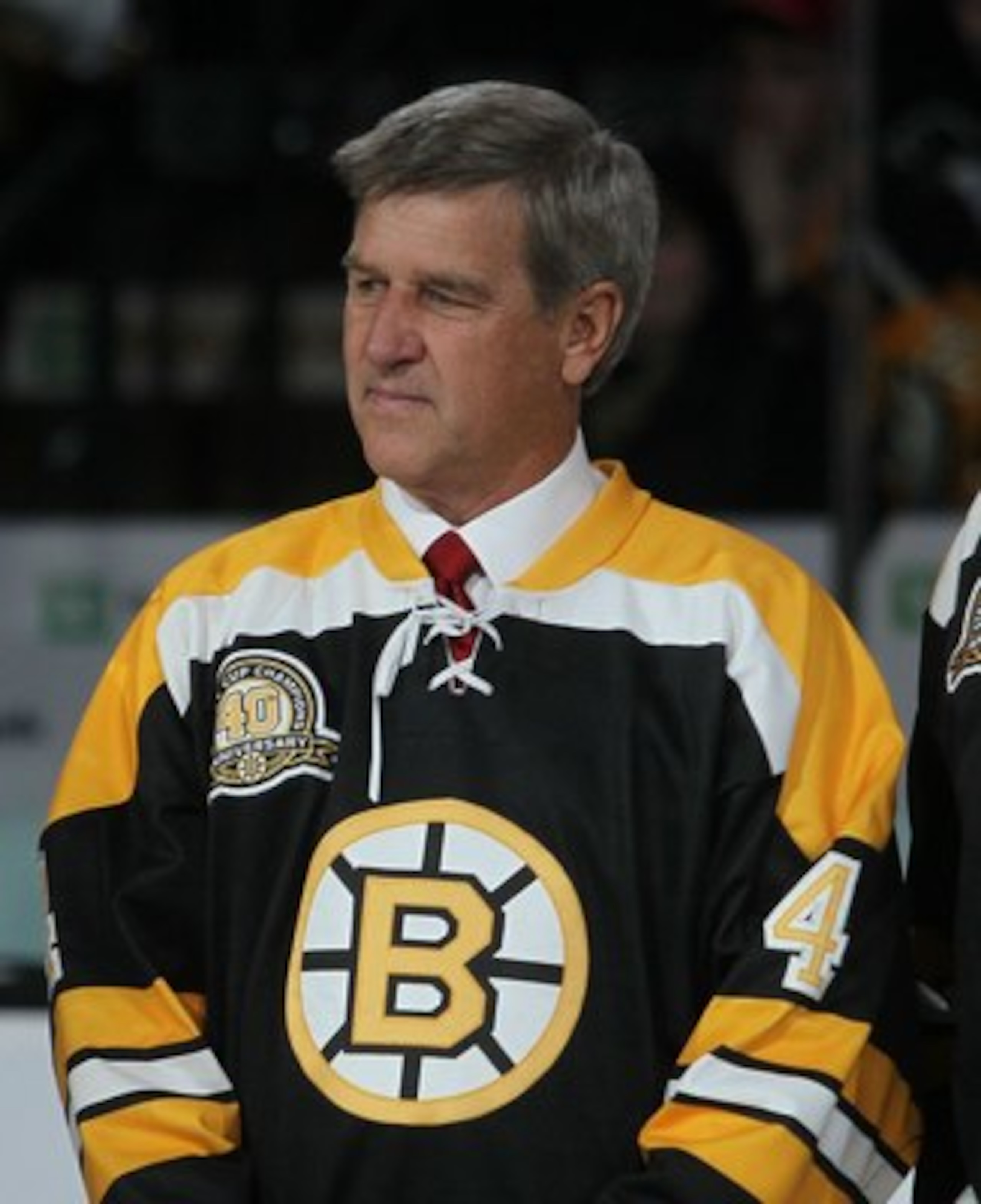 BOSTON - MARCH 18: Bobby Orr takes part in a celebration honoring the 1970 Boston Bruin Championship team prior to the game between the Bruins and the Pittsburgh Penguins of the Boston Bruins at the TD Garden on March 18, 2010 in Boston, Massachusetts. ( BOSTON - MARCH 18: Bobby Orr takes part in a celebration honoring the 1970 Boston Bruin Championship team prior to the game between the Bruins and the Pittsburgh Penguins of the Boston Bruins at the TD Garden on March 18, 2010 in Boston, Massachusetts. (