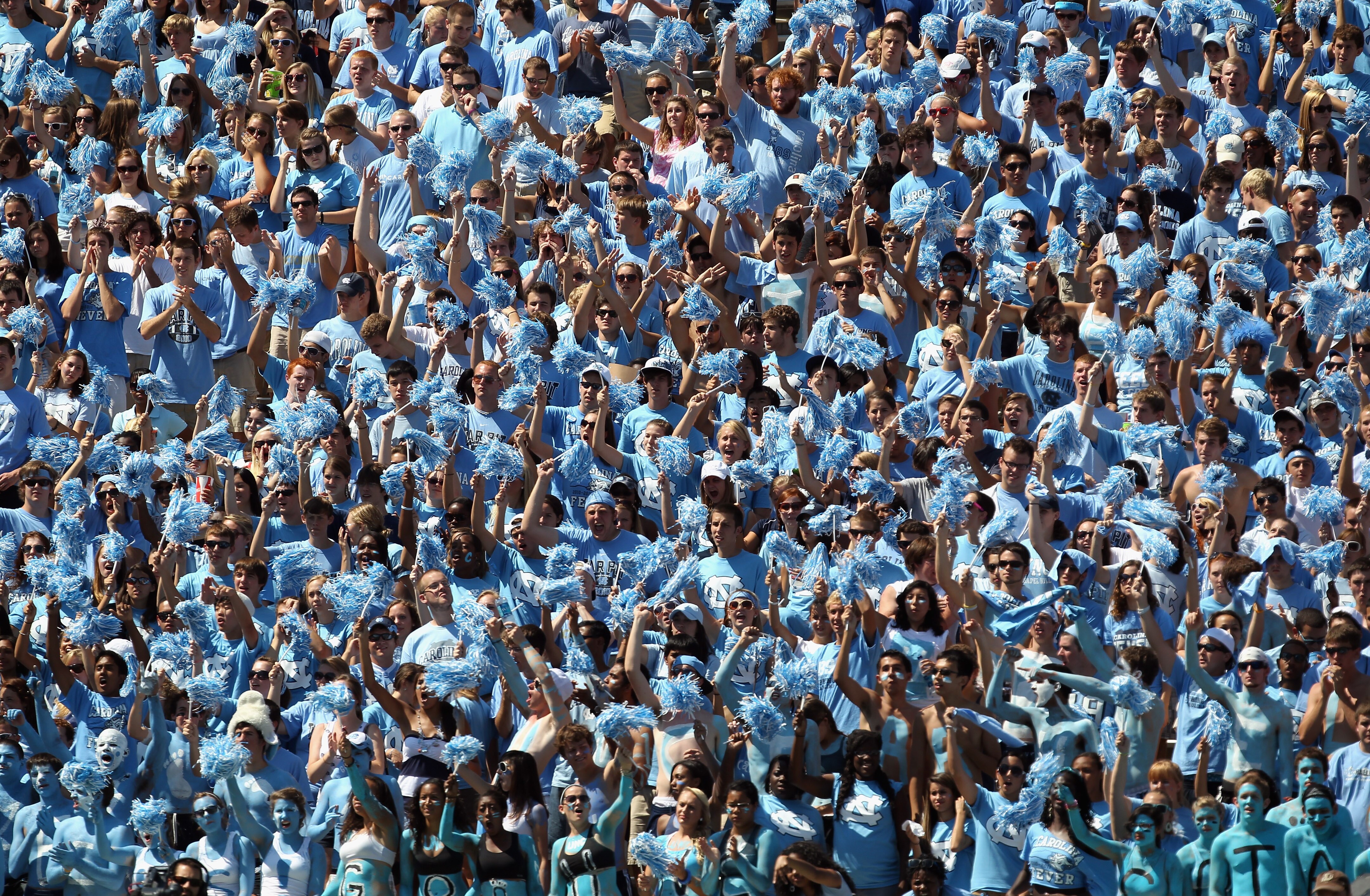 CHAPEL HILL, NC - SEPTEMBER 18:  Fans watch on during the Georgia Tech Yellow Jackets versus North Carolina Tar Heels at Kenan Stadium on September 18, 2010 in Chapel Hill, North Carolina.  (Photo by Streeter Lecka/Getty Images)