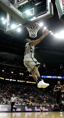 KANSAS CITY, MO - MARCH 10:  Alec Burks #10 of the Colorado Buffaloes dunks the ball in the first half against the Texas Tech Red Raiders during the first round game of the 2010 Phillips 66 Big 12 Men's Basketball Tournament at the Sprint Center on March