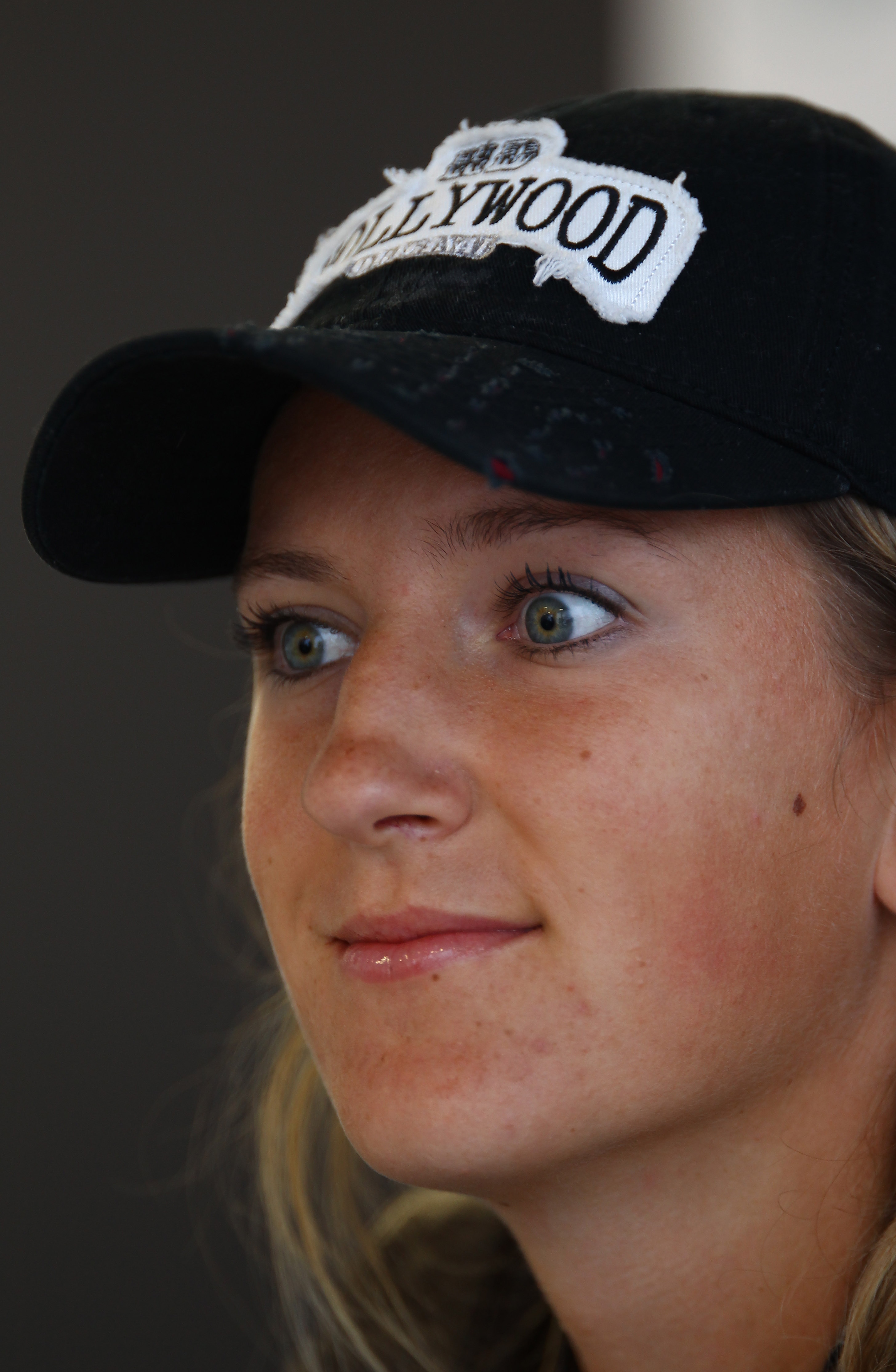 ROME, ITALY - MAY 09:  Victoria Azarenka of Belarus answers questions at the WTA access all hour session during day two of the Internazoinali BNL D'Italia at the Foro Italico Tennis Centre on May 9, 2011 in Rome, Italy.  (Photo by Clive Brunskill/Getty Im