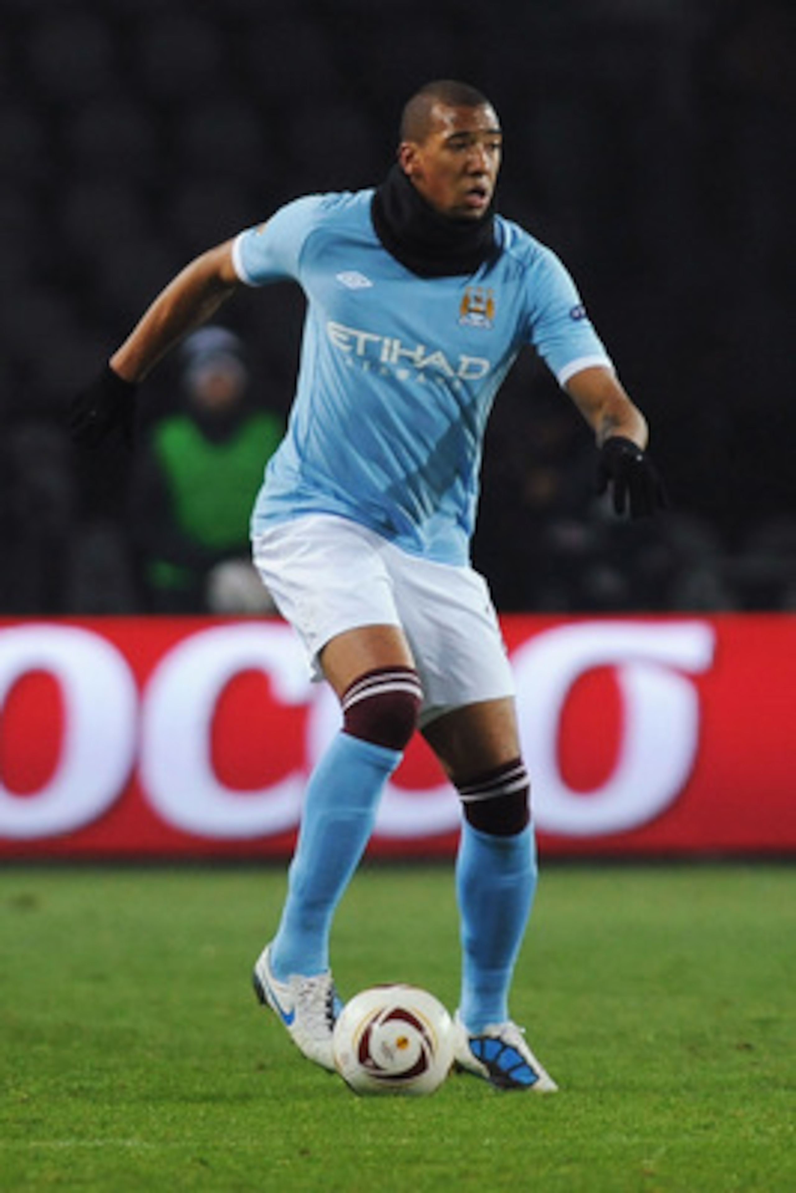 TURIN, ITALY - DECEMBER 16:  Jerome Boateng of Manchester City in action during the UEFA Europa League group A match between Juventus FC and Manchester City at Stadio Olimpico di Torino on December 16, 2010 in Turin, Italy.  (Photo by Valerio Pennicino/Ge