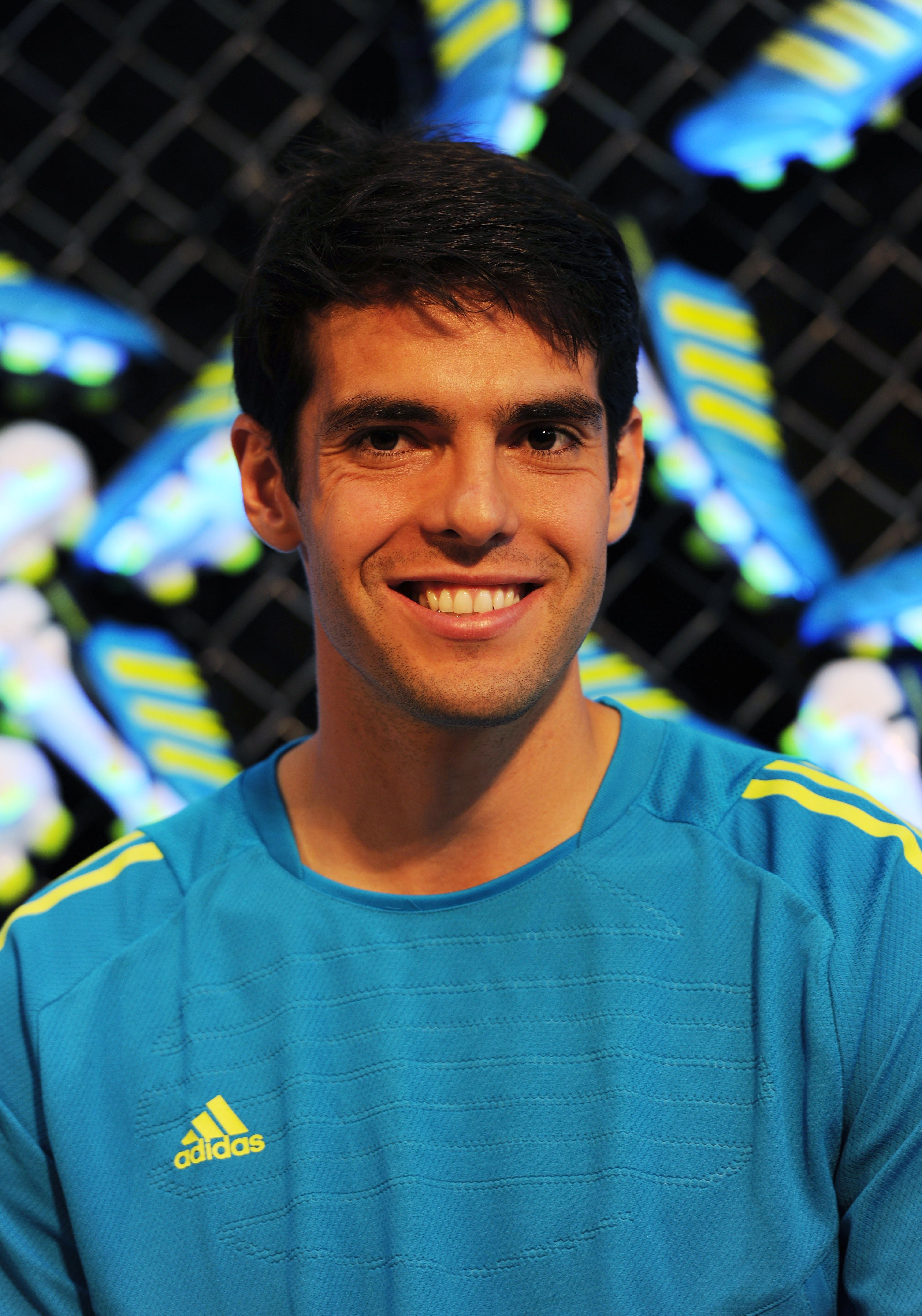 LONDON, ENGLAND - MAY 17: Kaka of Real Madrid attends the launch of the new adidas Predator boot at the Truman Brewery on May 17, 2011 in London, England.  (Photo by Gary Prior/Getty Images for adidas)