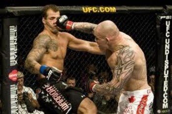 Krzysztof Soszynski landing a solid left hook