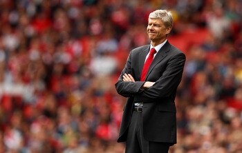 LONDON, ENGLAND - MAY 15: Arsene Wenger manager of Arsenal shows his frustration during the Barclays Premier League match between Arsenal and Aston Villa at the Emirates Stadium on May 15, 2011 in London, England. (Photo by Richard Heathcote/Getty Image LONDON, ENGLAND - MAY 15: Arsene Wenger manager of Arsenal shows his frustration during the Barclays Premier League match between Arsenal and Aston Villa at the Emirates Stadium on May 15, 2011 in London, England. (Photo by Richard Heathcote/Getty Image