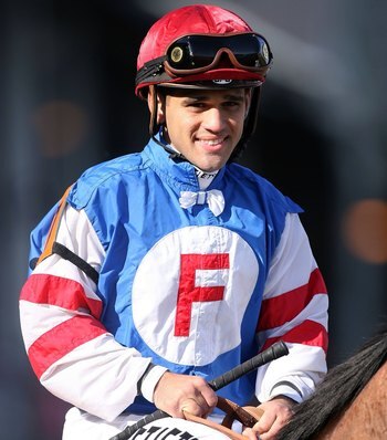 LOUISVILLE, KY - MAY 03:  Javier Castellano, riding #7 Big Truck makes his way to the starting gate durinng the 134th running of the Kentucky Derby on May 3, 2008 at Churchill Downs in Louisville, Kentucky.  (Photo by Andy Lyons/Getty Images)