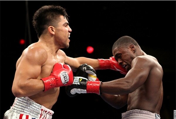 Ortiz beating Berto in a boxing classic.