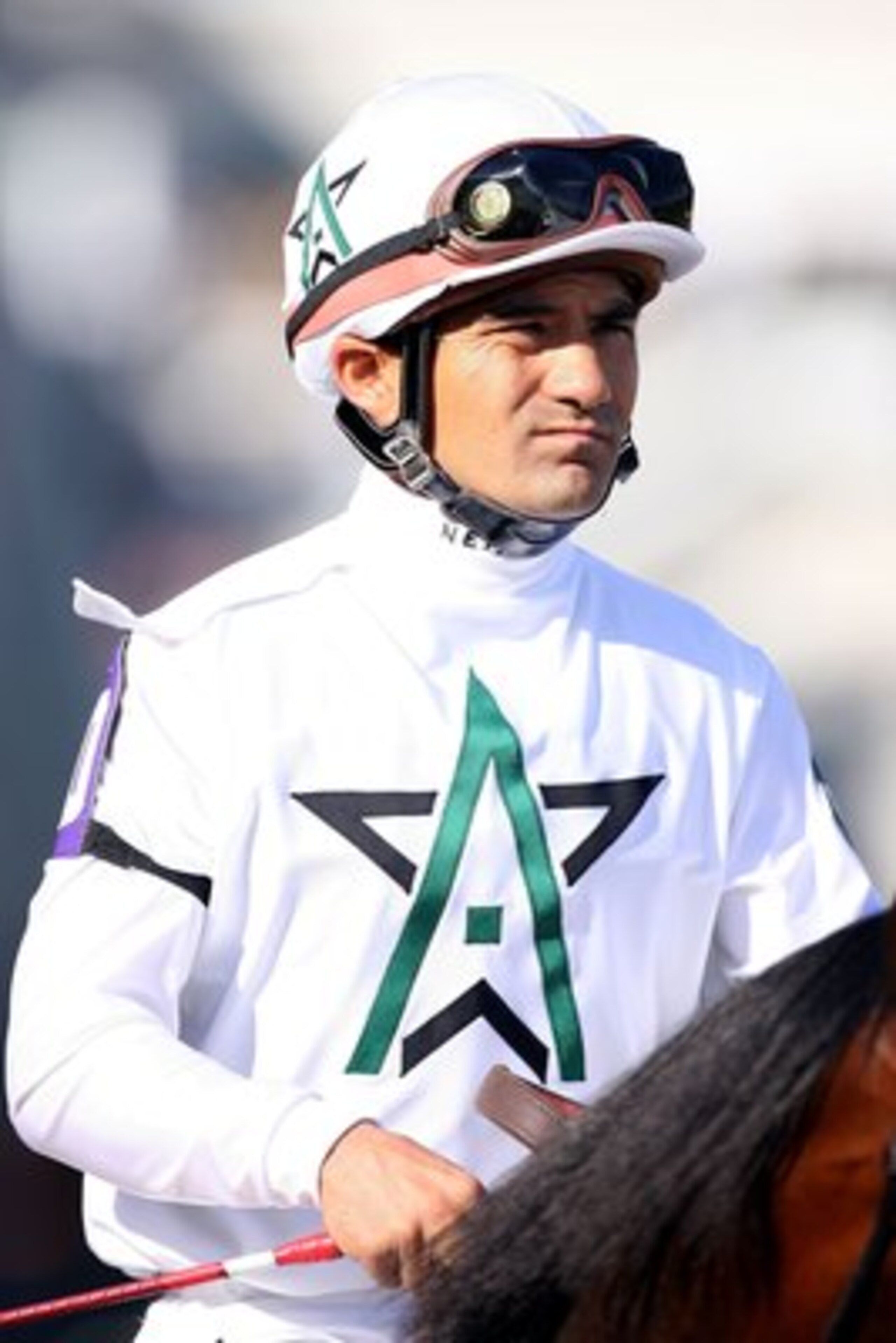 LOUISVILLE, KY - MAY 03:  Corey Nakatani, riding #10 Colonel John, makes his way to the starting gate durinng the 134th running of the Kentucky Derby on May 3, 2008 at Churchill Downs in Louisville, Kentucky.  (Photo by Andy Lyons/Getty Images)