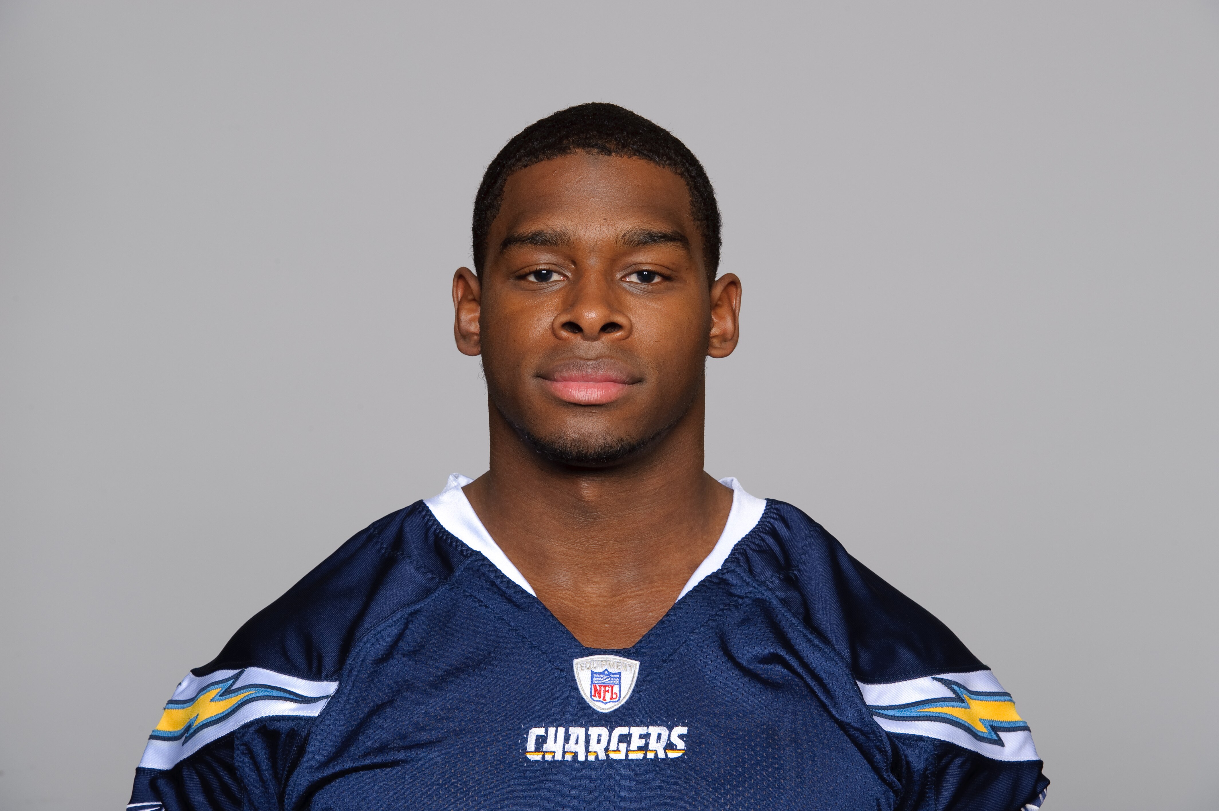 SAN DIEGO, CA - CIRCA 2010: In this handout image provided by the NFL, Donald Butler of the San Diego Chargers poses for his 2010 NFL headshot circa 2010 in San Diego, California. (Photo by NFL via Getty Images)