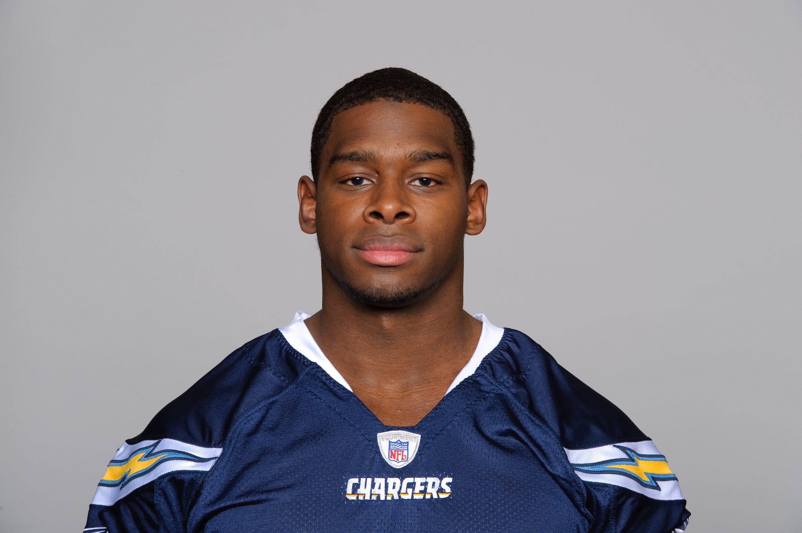 SAN DIEGO, CA - CIRCA 2010: In this handout image provided by the NFL, Donald Butler of the San Diego Chargers poses for his 2010 NFL headshot circa 2010 in San Diego, California. (Photo by NFL via Getty Images)