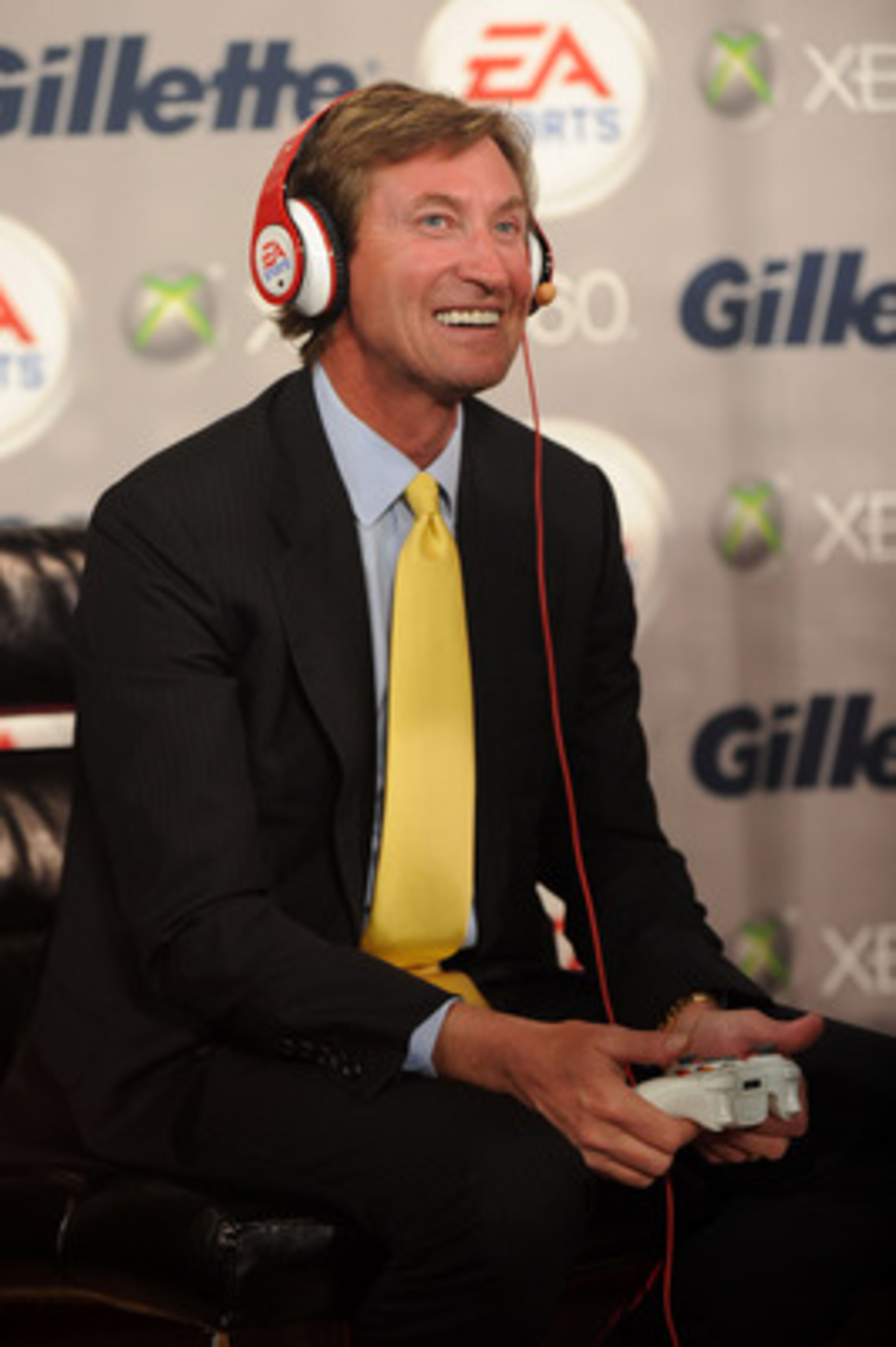NEW YORK - APRIL 14:  Hockey Hall of Famer Wayne Gretzky attends the Gillette - EA SPORTS Champions of Gaming Global Finals at ARENA Event Space on April 14, 2010 in New York City.  (Photo by Bryan Bedder/Getty Images)