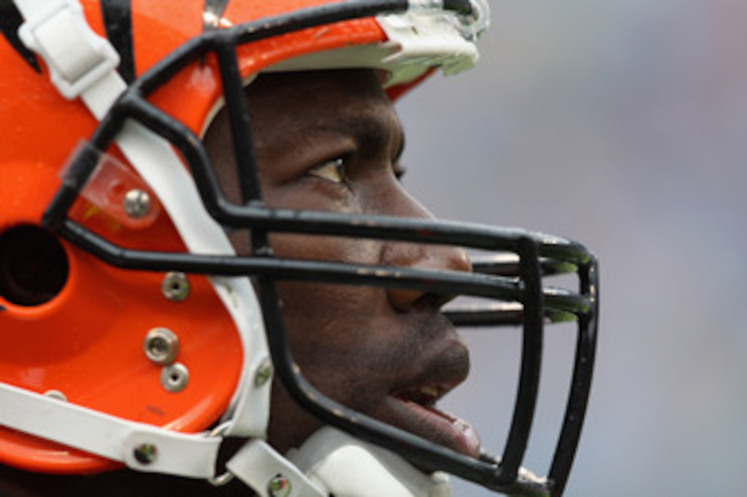 CHARLOTTE, NC - SEPTEMBER 26:  Terrell Owens #81 of the Cincinnati Bengals watches on during their game against the Carolina Panthers at Bank of America Stadium on September 26, 2010 in Charlotte, North Carolina.  (Photo by Streeter Lecka/Getty Images)