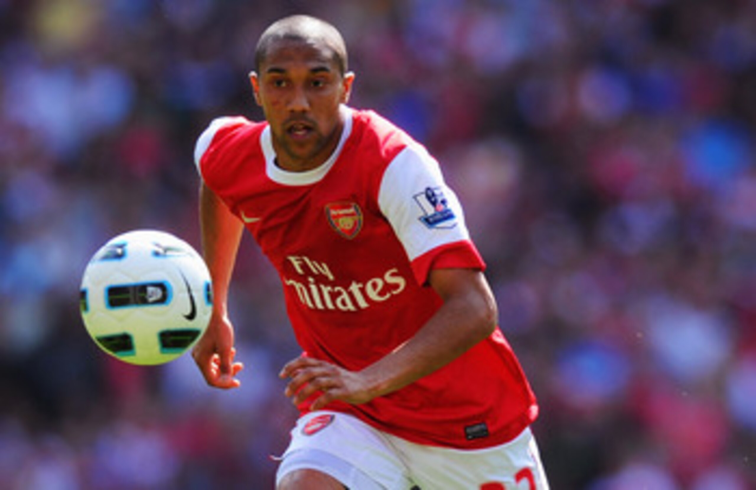LONDON, ENGLAND - MAY 01:  Gael Clichy of Arsenal in action during the Barclays Premier League match between Arsenal and Manchester United at the Emirates Stadium on May 1, 2011 in London, England.  (Photo by Mike Hewitt/Getty Images)