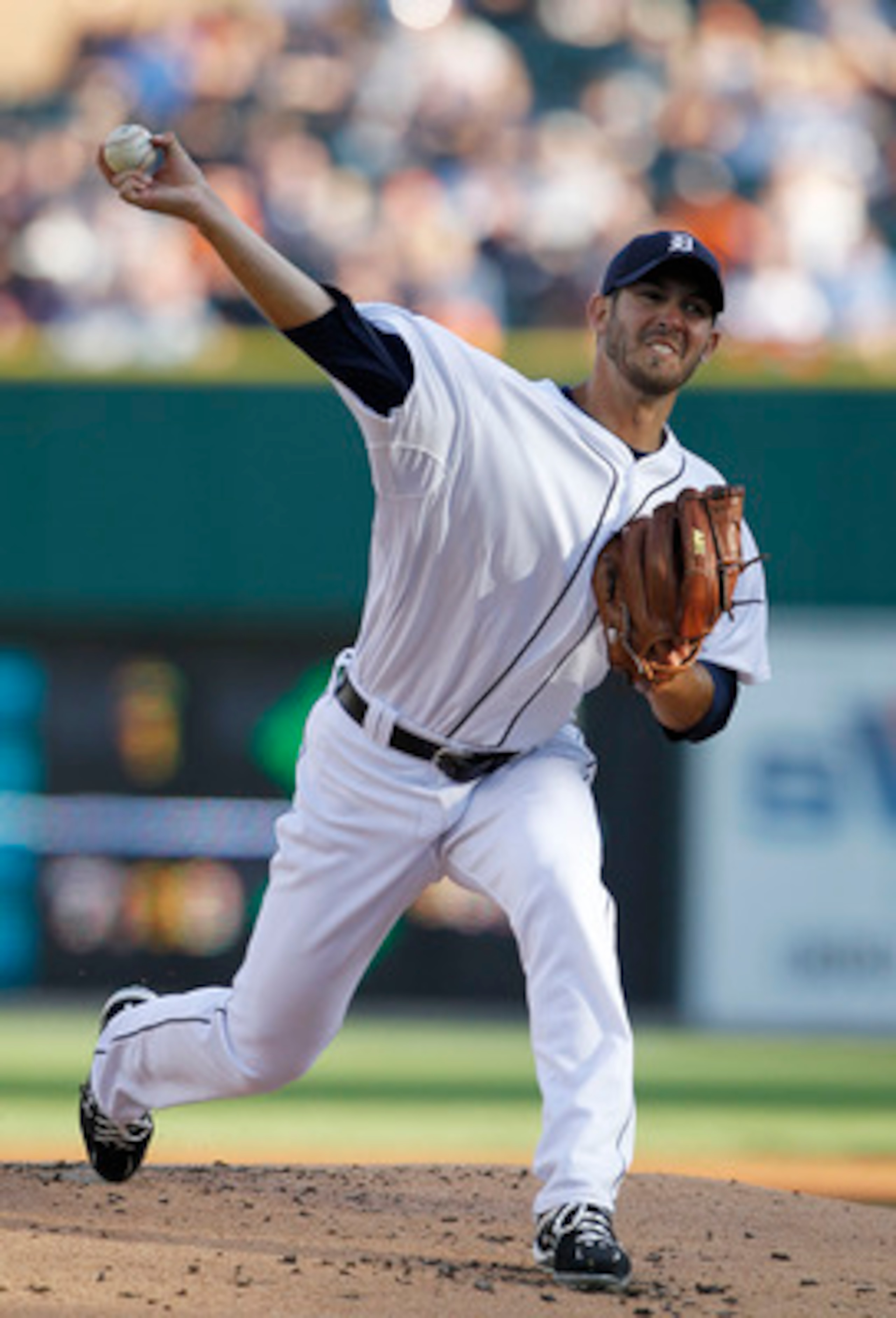 DETROIT - JUNE 01: Rick Porcello #48 of the Detroit Tigers pitches in the first inning of the game against the Minnesota Twins at Comerica Park on June 1, 2011 in Detroit, Michigan. (Photo by Leon Halip/Getty Images) DETROIT - JUNE 01: Rick Porcello #48 of the Detroit Tigers pitches in the first inning of the game against the Minnesota Twins at Comerica Park on June 1, 2011 in Detroit, Michigan. (Photo by Leon Halip/Getty Images)