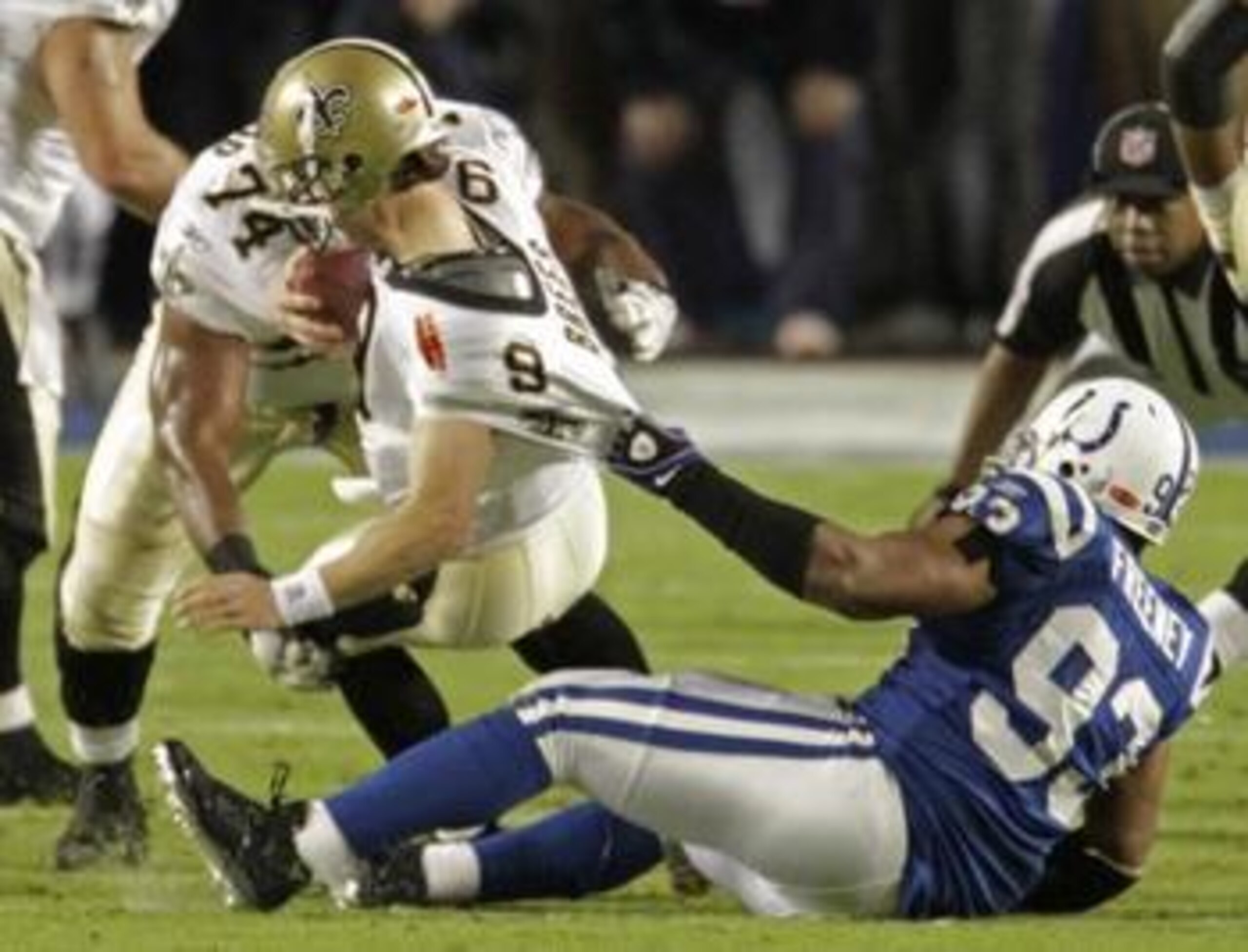 Freeney Sacks Brees