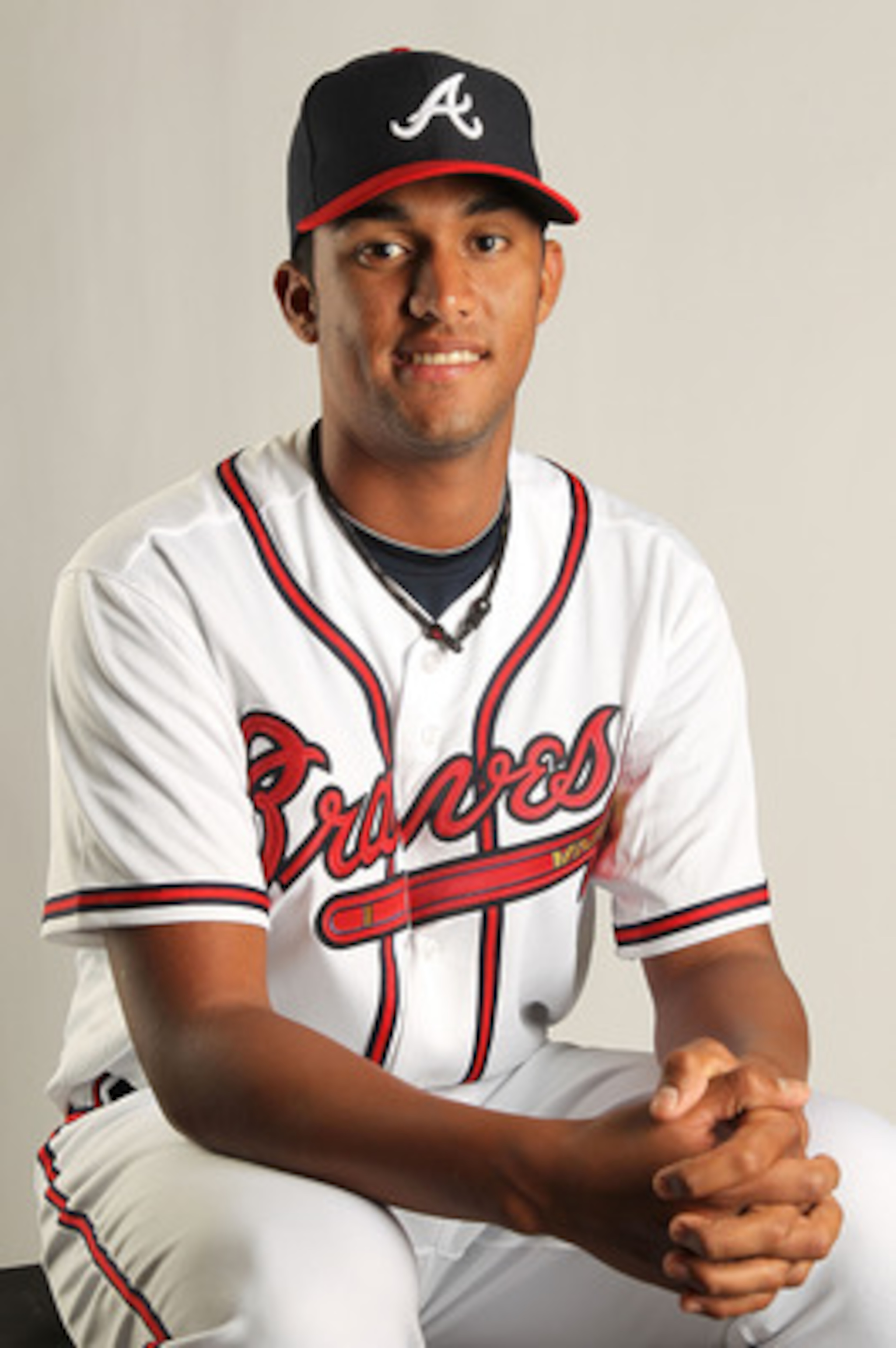 LAKE BUENA VISTA, FL - FEBRUARY 21: Randall Delgado #65 of the Atlanta Braves during Photo Day at  Champion Stadium at ESPN Wide World of Sports of Complex on February 21, 2011 in Lake Buena Vista, Florida.  (Photo by Mike Ehrmann/Getty Images)