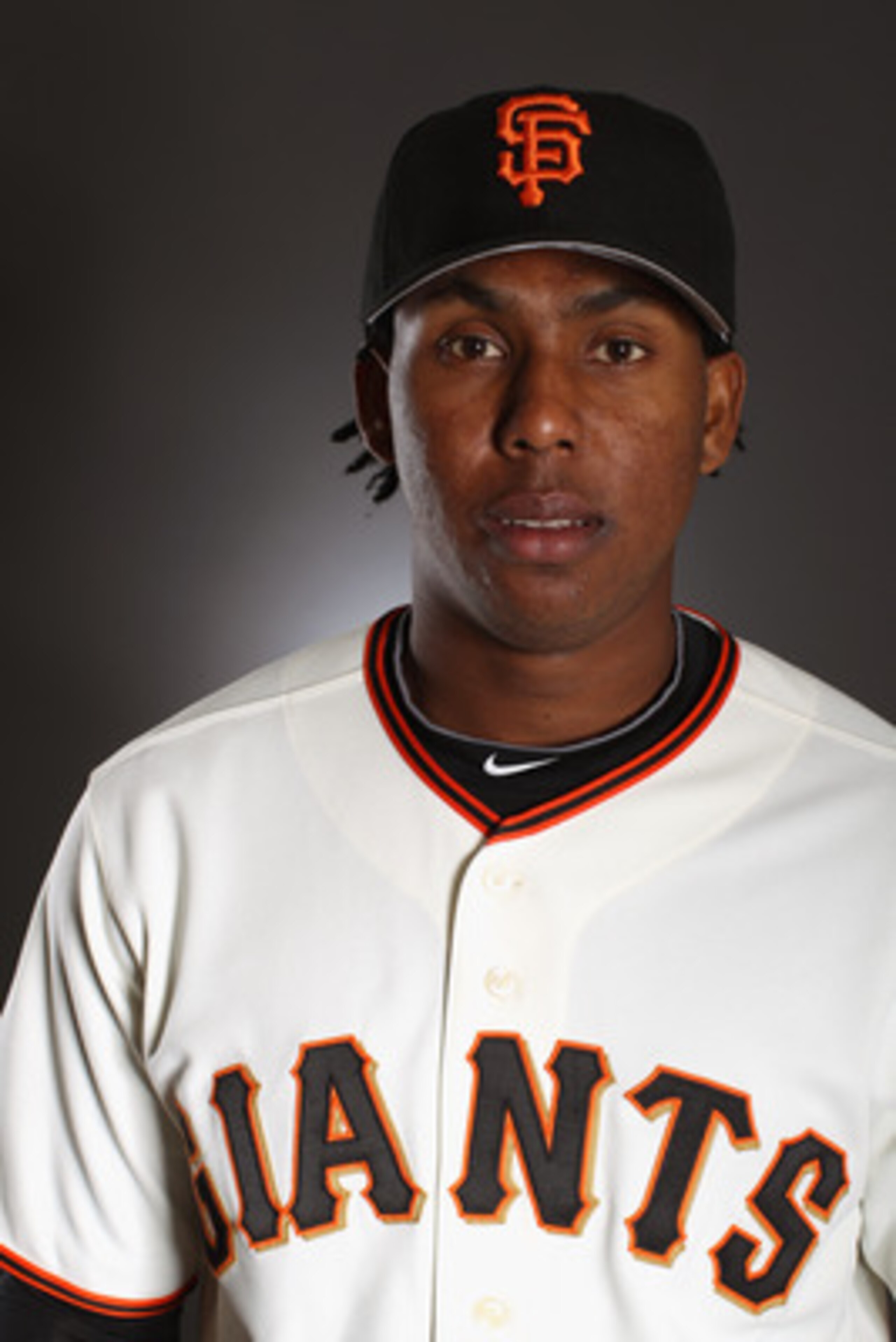 SCOTTSDALE, AZ - FEBRUARY 23:  Francisco Peguero #62 of the San Francisco Giants poses for a portrait during media photo day at Scottsdale Stadium on February 23, 2011 in Scottsdale, Arizona.  (Photo by Ezra Shaw/Getty Images)