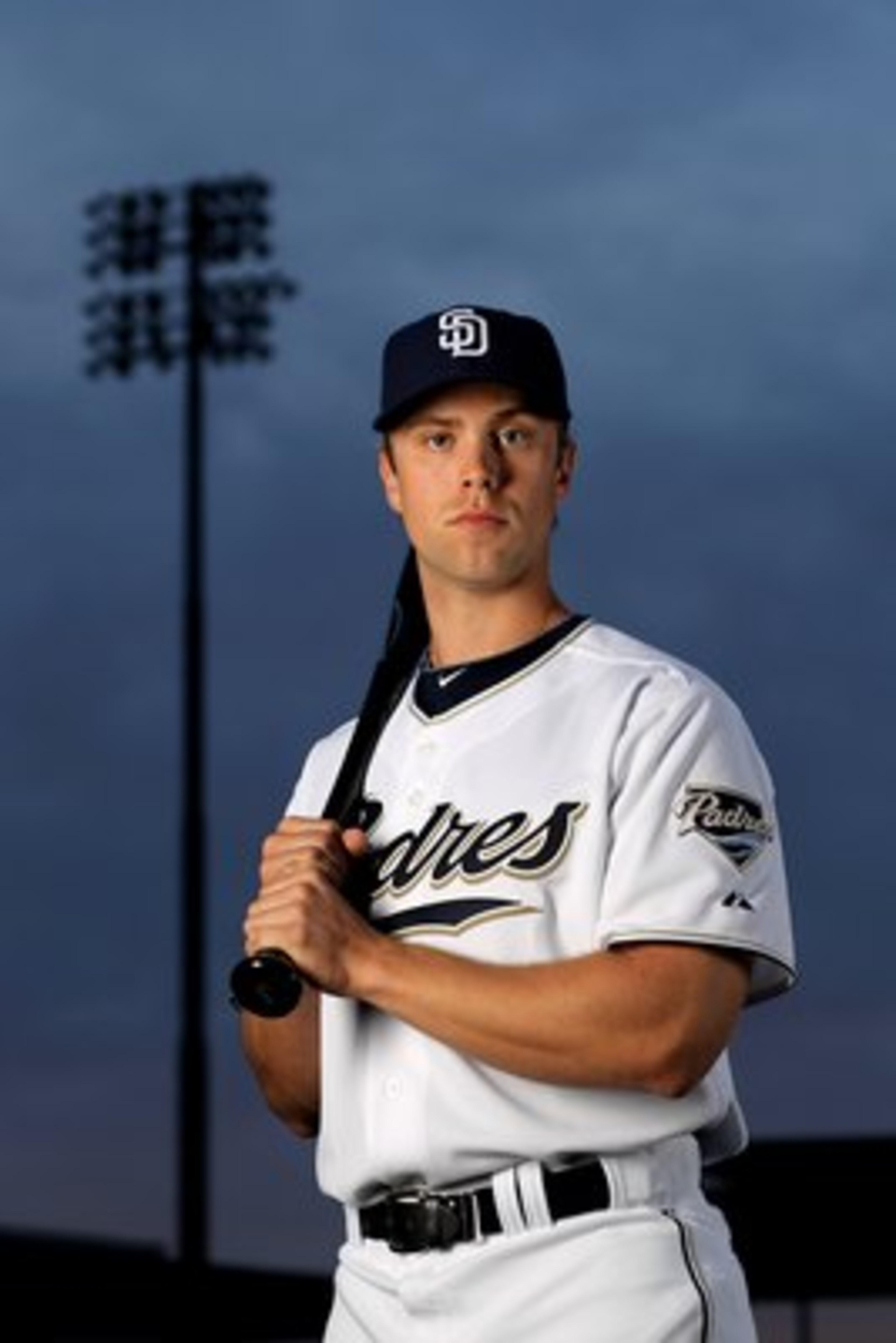 PEORIA, AZ - FEBRUARY 27:  James Darnell of the San Diego Padres poses during photo media day at the Padres spring training complex on February 27, 2010 in Peoria, Arizona.  (Photo by Ezra Shaw/Getty Images)