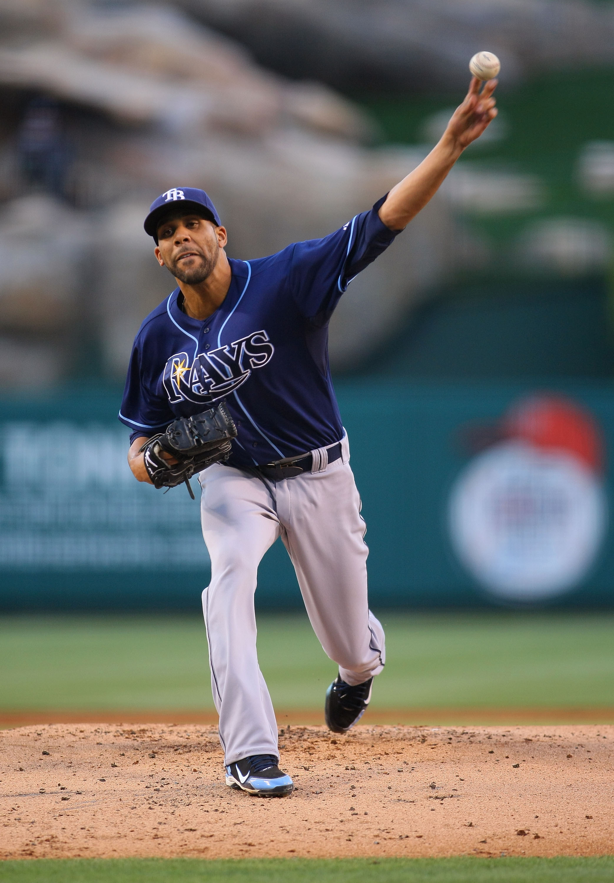 ANAHEIM, CA - JUNE 06:  Pitcher David Price #14 of the Tampa Bay Rays delivers a pitch in the first inning during their MLB game against the Los Angeles Angels of Anaheim at Angel Stadium of Anaheim on June 6, 2011 in Anaheim, California.  (Photo by Victo