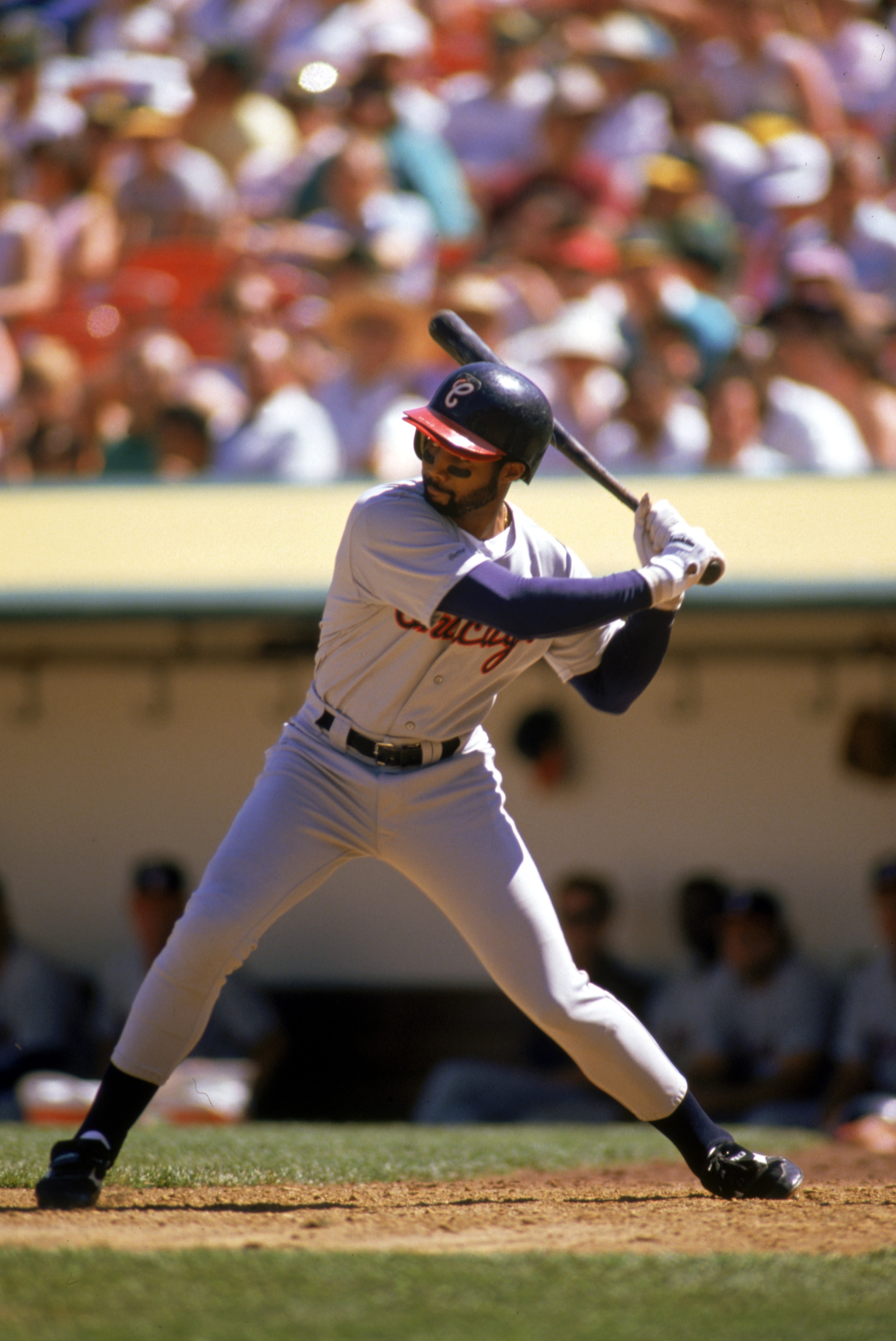 1989:  Harold Baines of the Chicago White Sox waits for the pitch during the 1989 season. (Photo by: Otto Greule Jr/Getty Images)